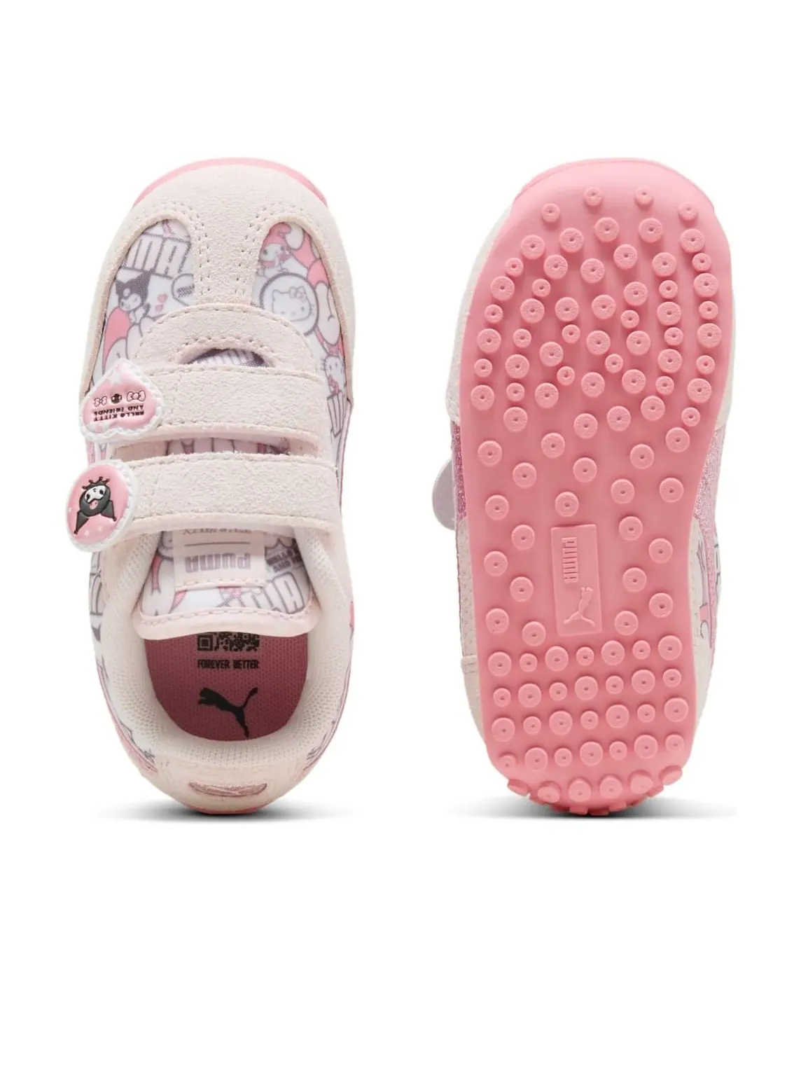 Кроссовки (TD) PUMA Easy Rider 'Hello Kitty and Friends Jasmine Flower' — изображение 5 из 6, розовый