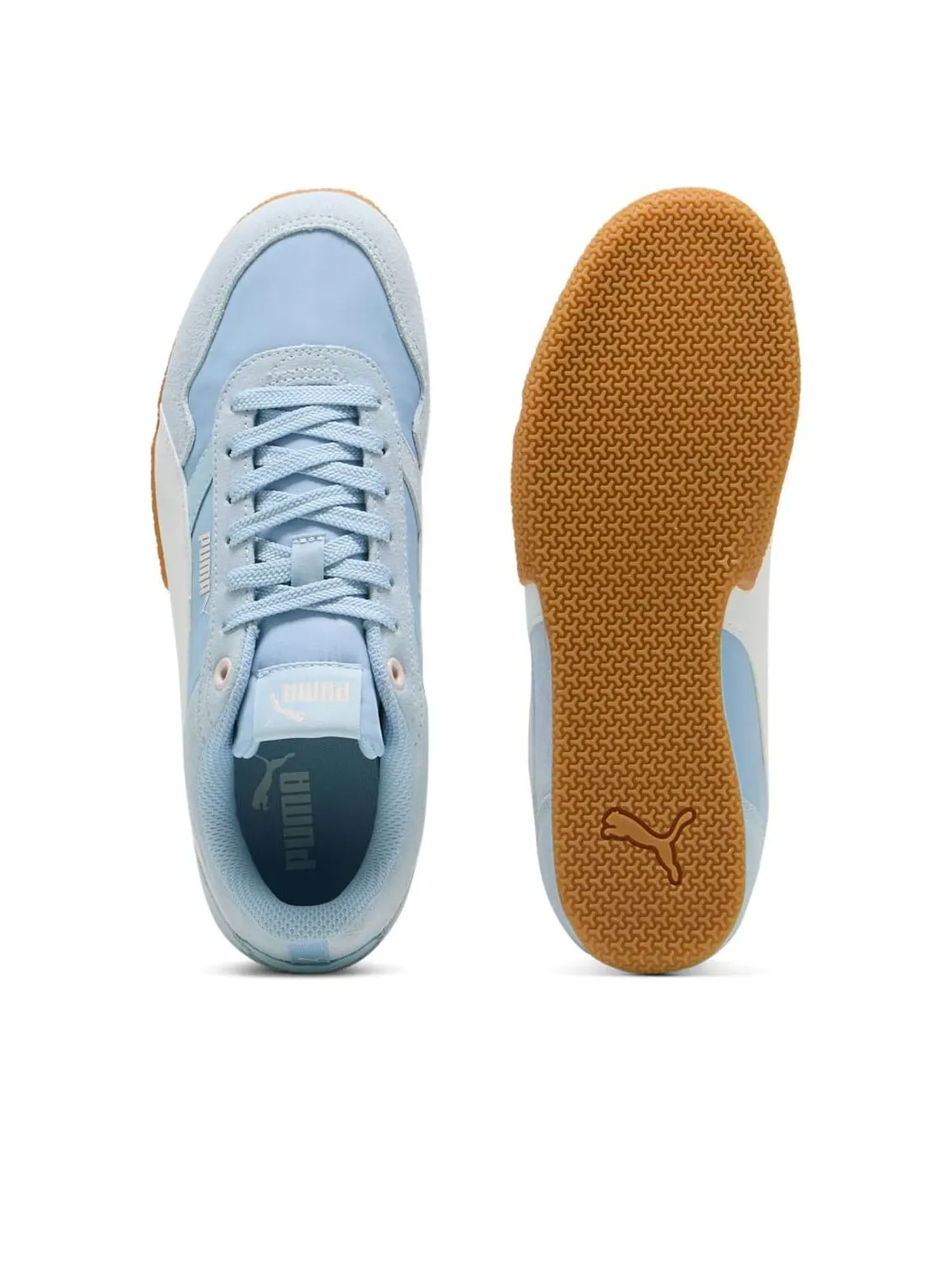 Кроссовки (WMNS) PUMA Bella Donna Low 'Blue White' — изображение 3 из 6, синий