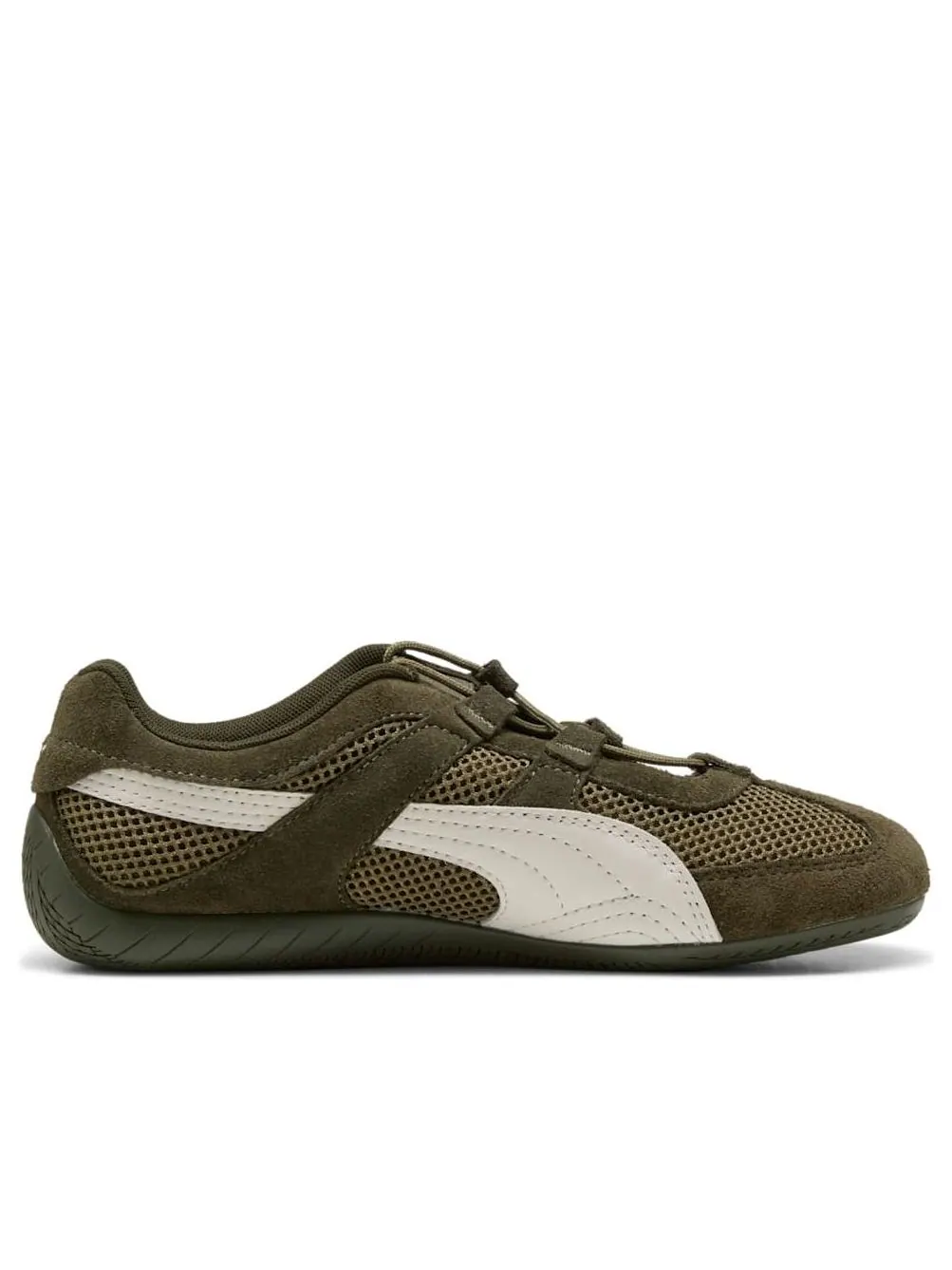 (WMNS) Puma Speedcat Go 'Dark Olive Warm White' — изображение 2 из 6, темный оливковый/белый