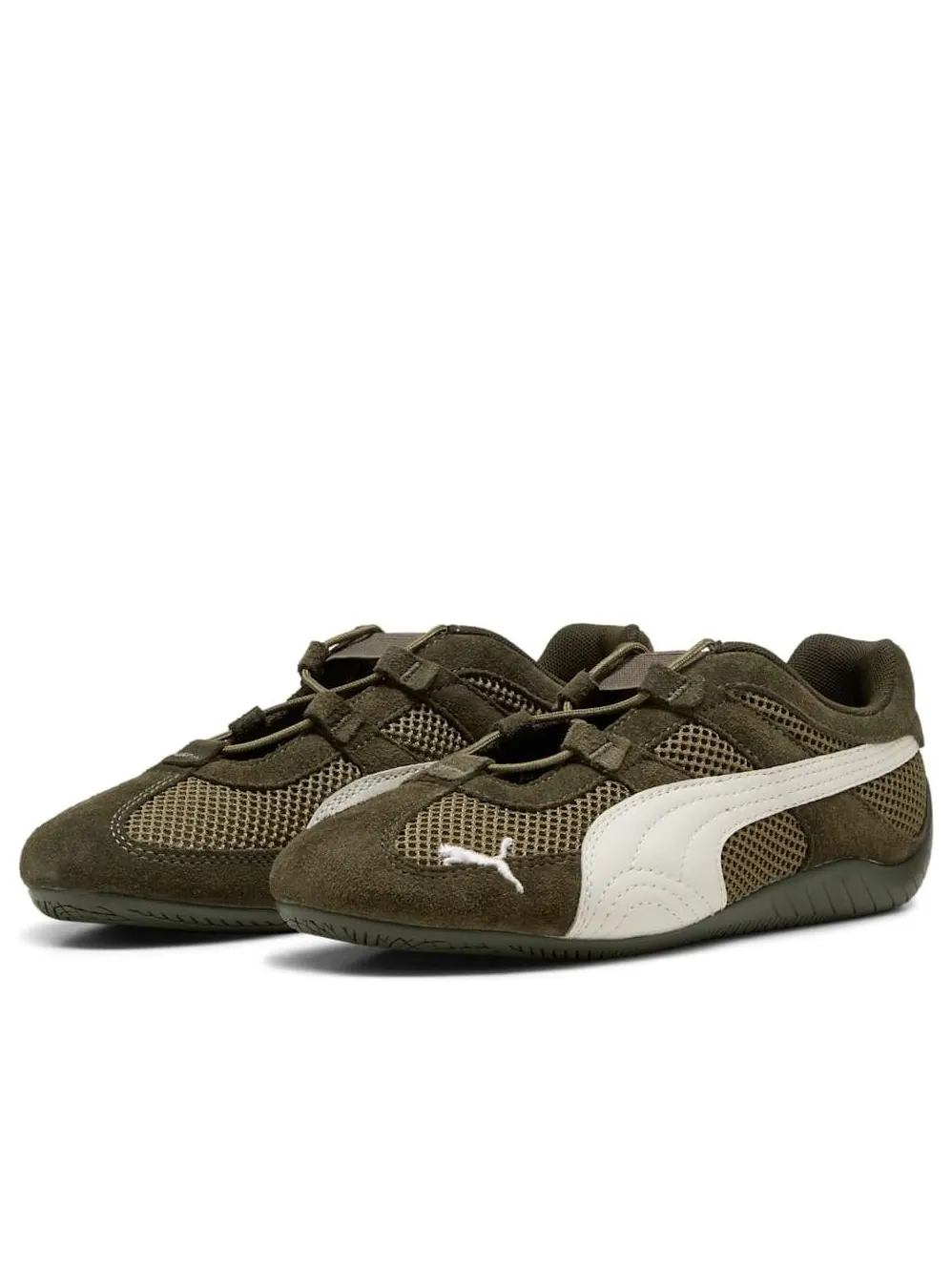 (WMNS) Puma Speedcat Go 'Dark Olive Warm White' — изображение 6 из 6, темный оливковый/белый