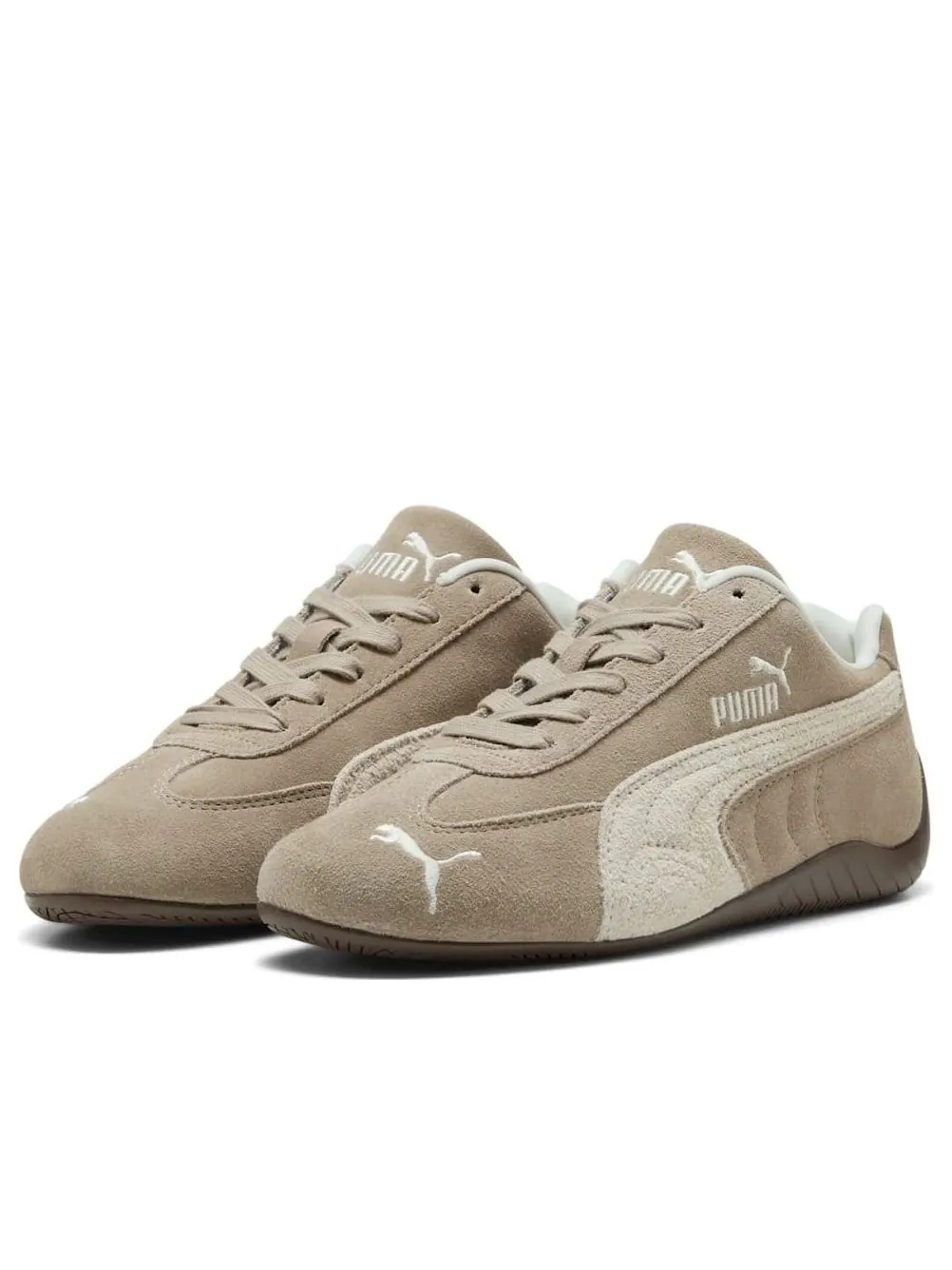 Кроссовки (WMNS) PUMA Speedcat Elevated 'Ice Coffee Alpine Snow' — изображение 2 из 6, коричневый