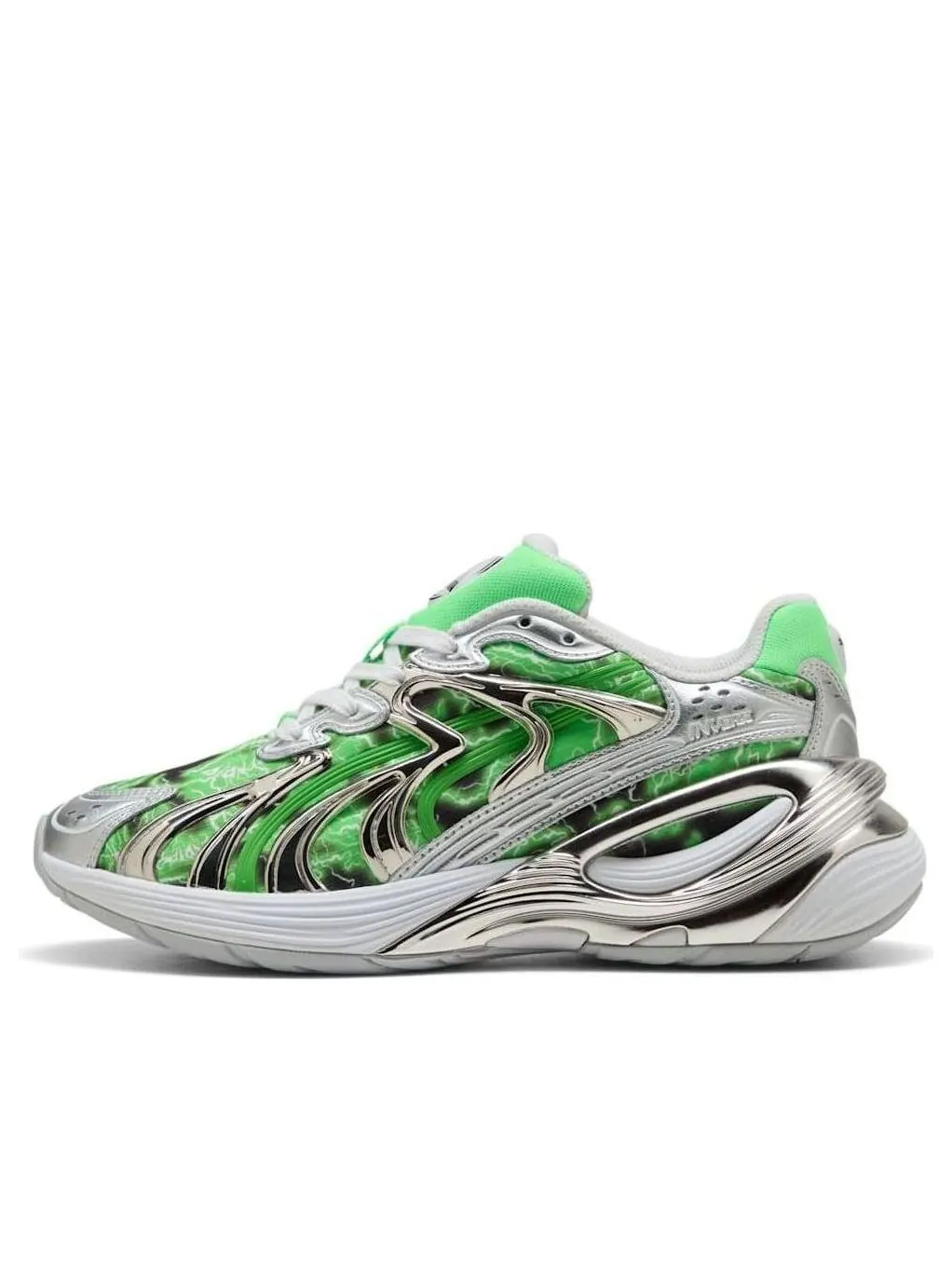 Puma x RIPNDIP Inverse 'Silver Fluro Green' — изображение 1 из 6, серебристый/зеленый