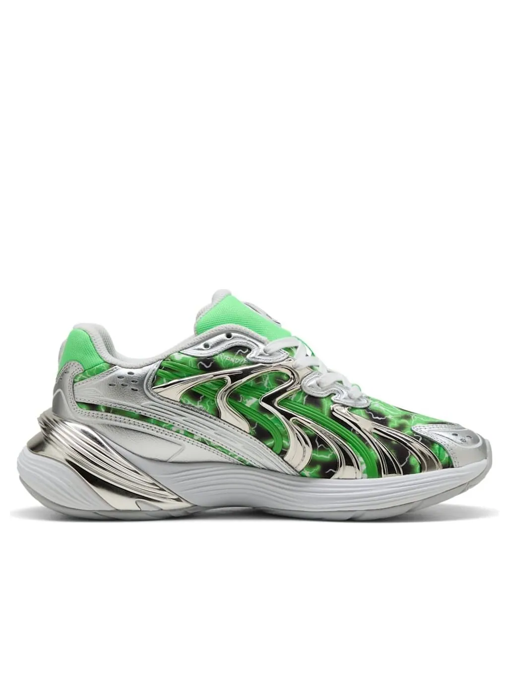 Puma x RIPNDIP Inverse 'Silver Fluro Green' — изображение 2 из 6, серебристый/зеленый