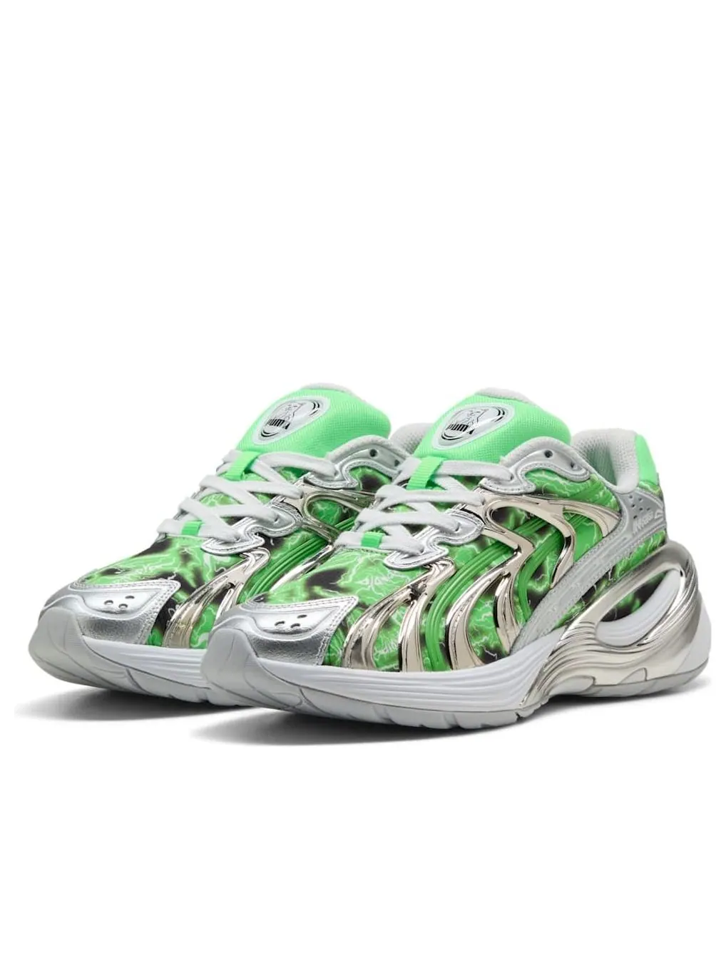 Puma x RIPNDIP Inverse 'Silver Fluro Green' — изображение 6 из 6, серебристый/зеленый