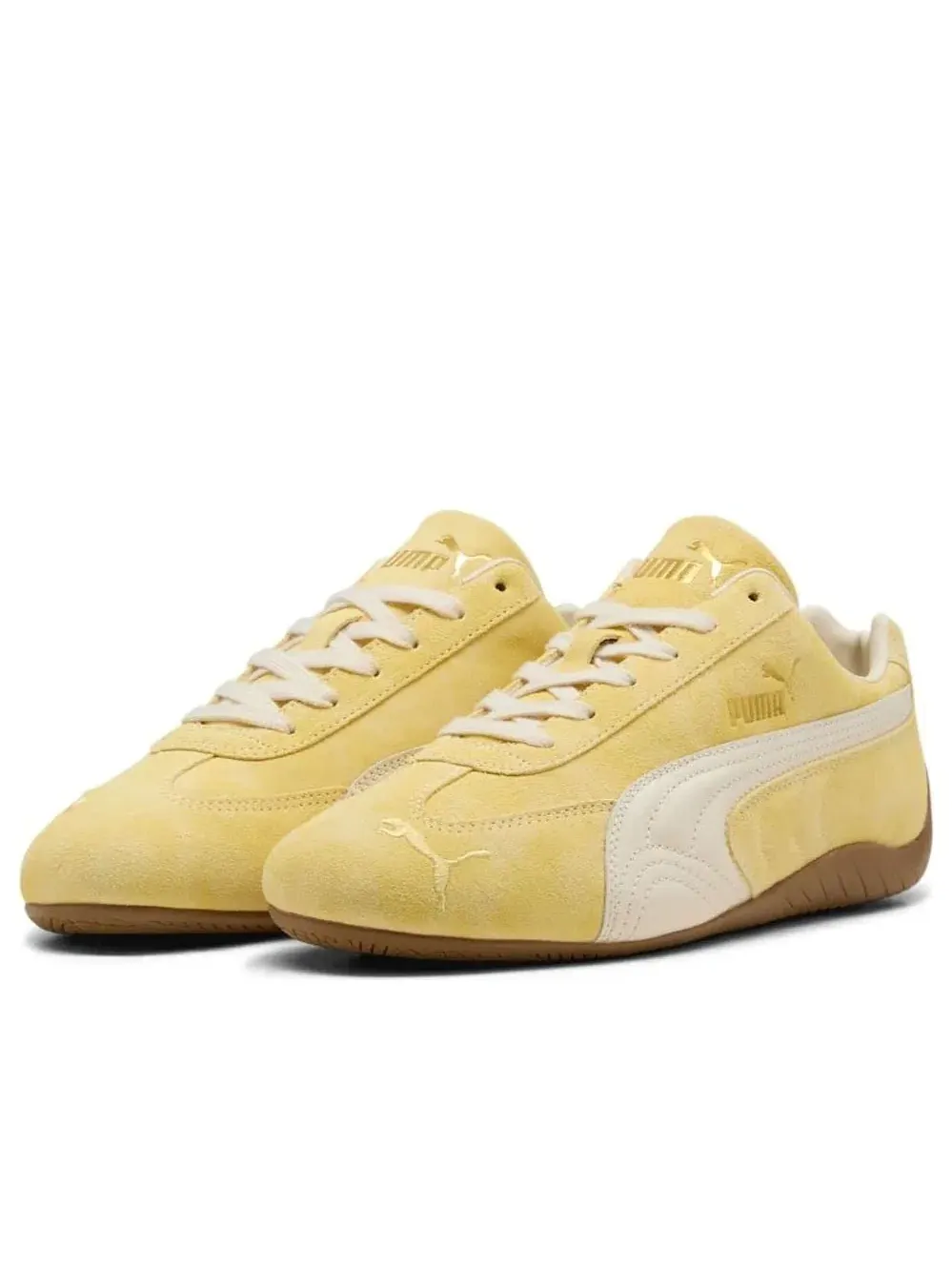 Кроссовки PUMA Speedcat Faded 'Dazzling Yellow Pale Lemon' 403688-07 — изображение 2 из 6, желтый