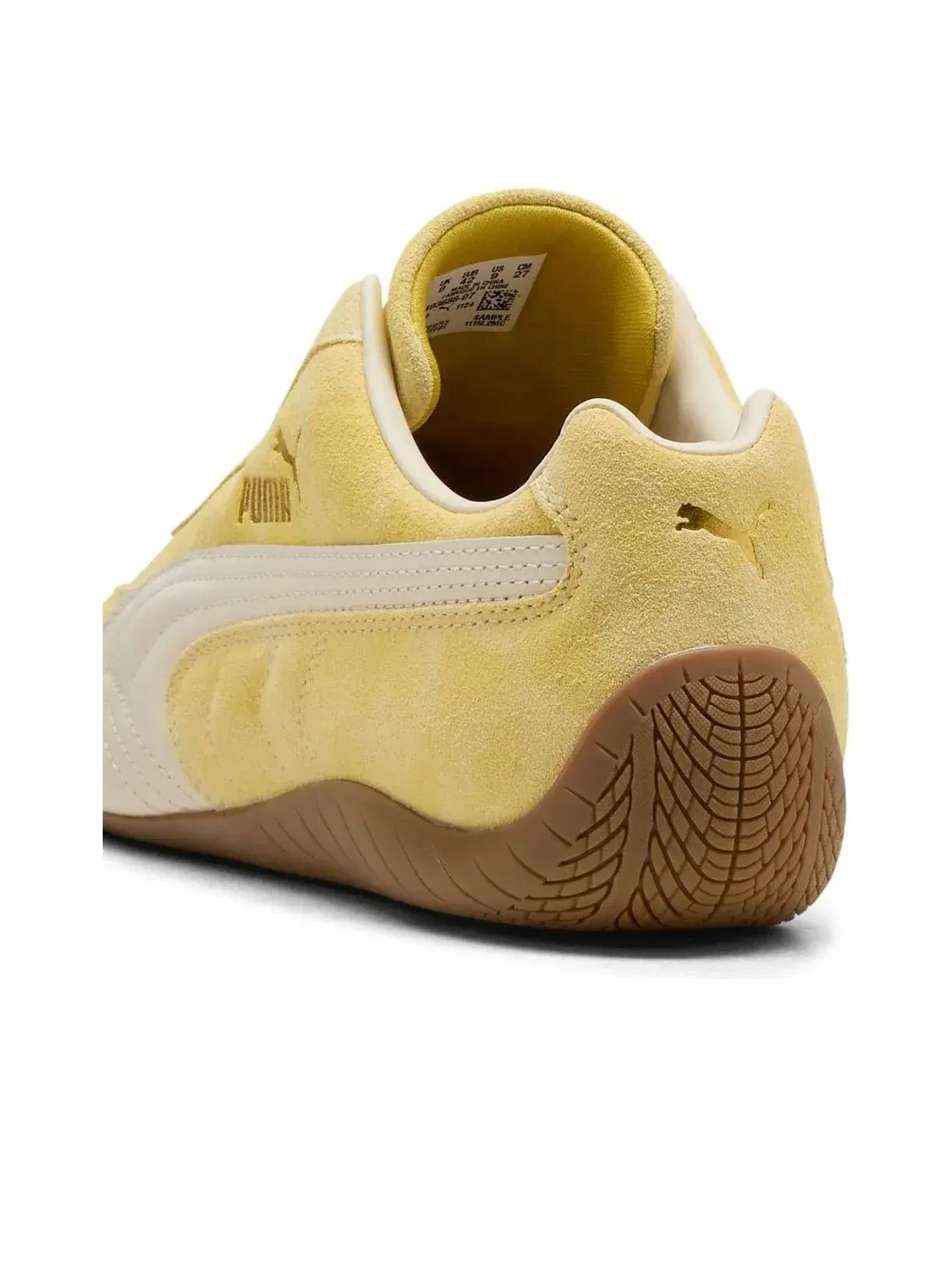 Кроссовки PUMA Speedcat Faded 'Dazzling Yellow Pale Lemon' 403688-07 — изображение 4 из 6, желтый