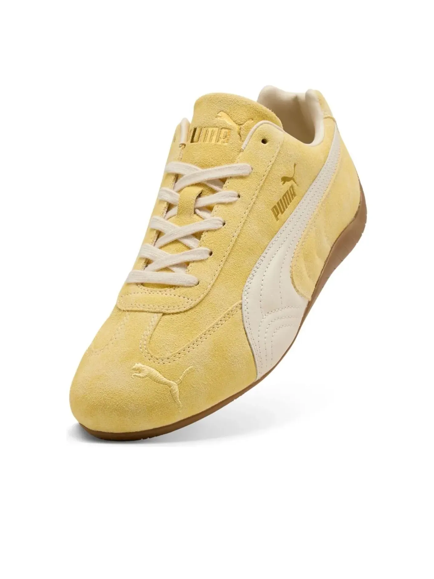 Кроссовки PUMA Speedcat Faded 'Dazzling Yellow Pale Lemon' 403688-07 — изображение 5 из 6, желтый