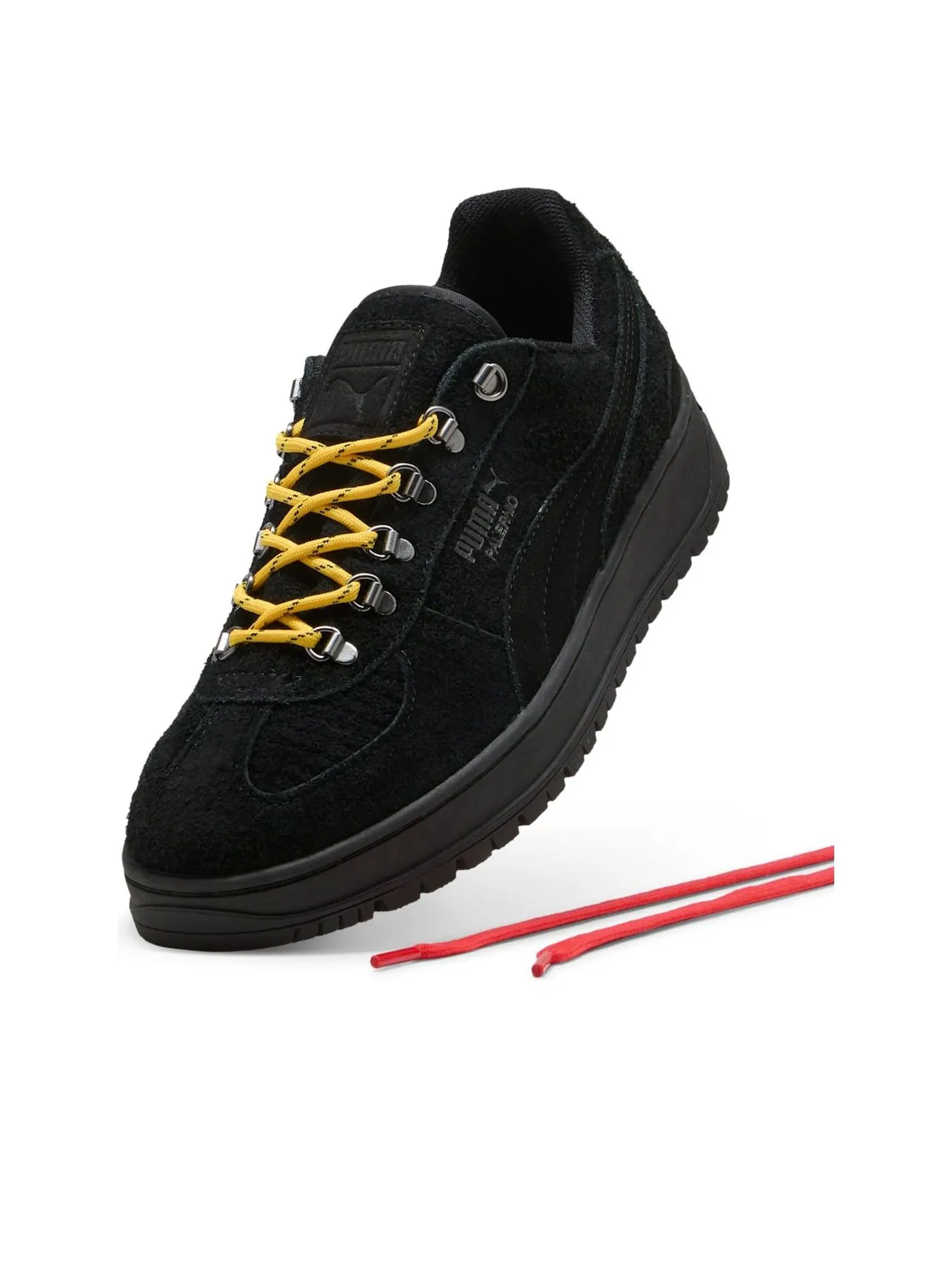Puma Palermo Alpino 'Fuzzy Black Yellow Sizzle' — изображение 3 из 6, черный/желтый