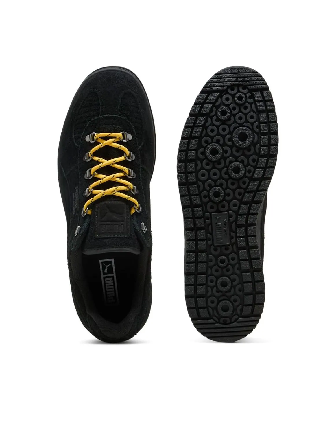 Puma Palermo Alpino 'Fuzzy Black Yellow Sizzle' — изображение 5 из 6, черный/желтый