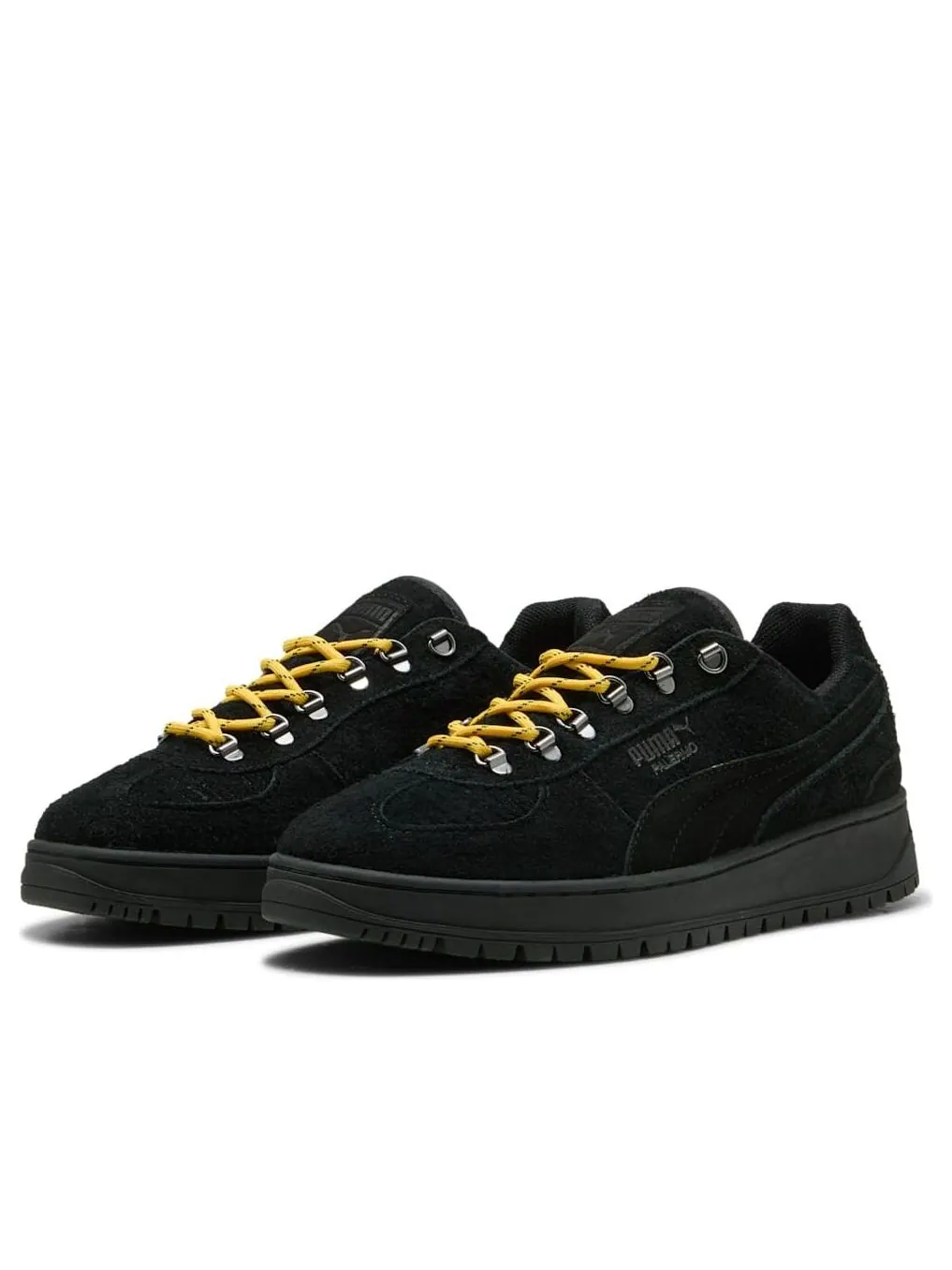 Puma Palermo Alpino 'Fuzzy Black Yellow Sizzle' — изображение 6 из 6, черный/желтый