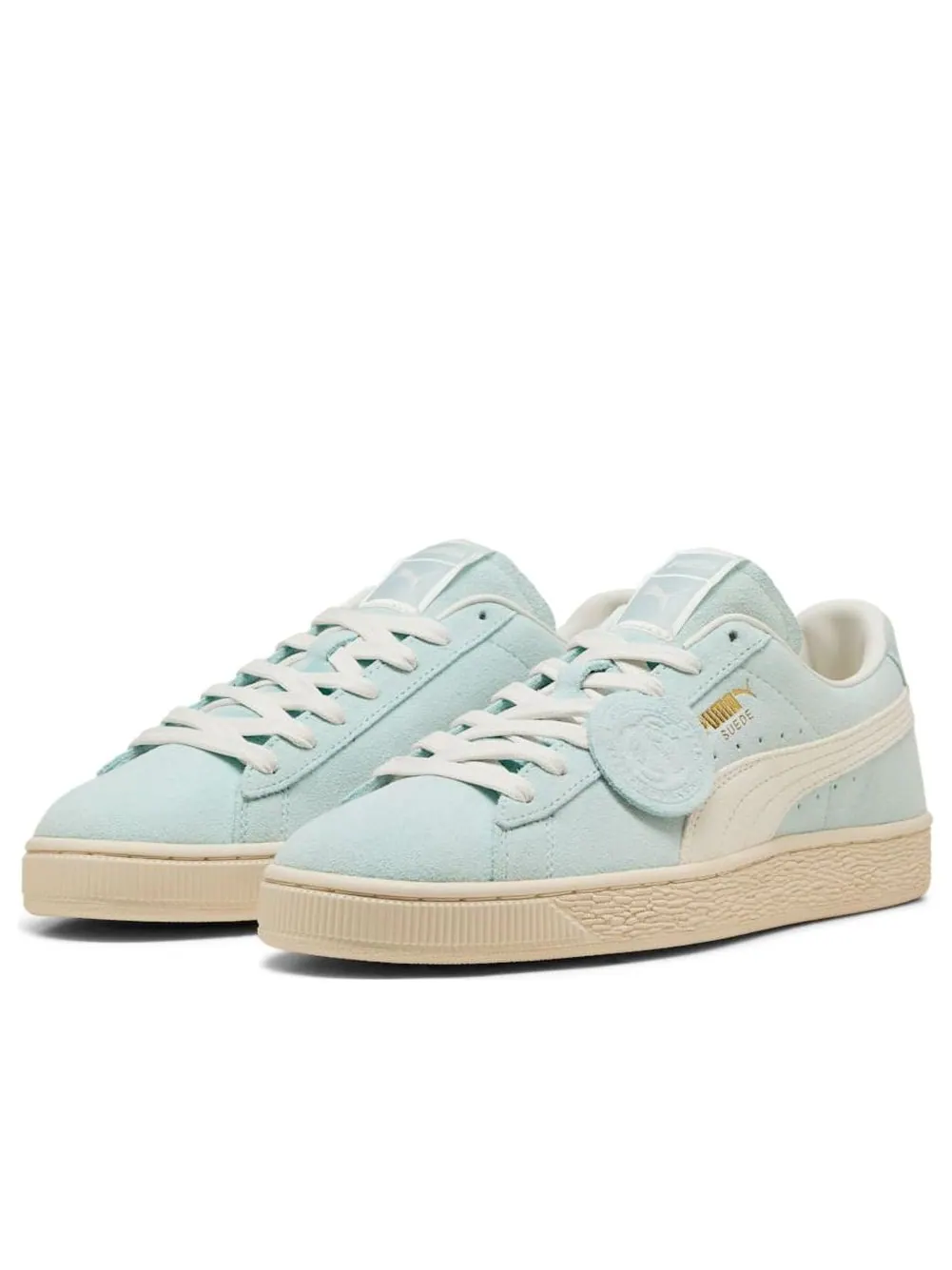 Puma x Charles F. Stead Suede 'Green Glimmer' — изображение 2 из 6, зеленый/белый