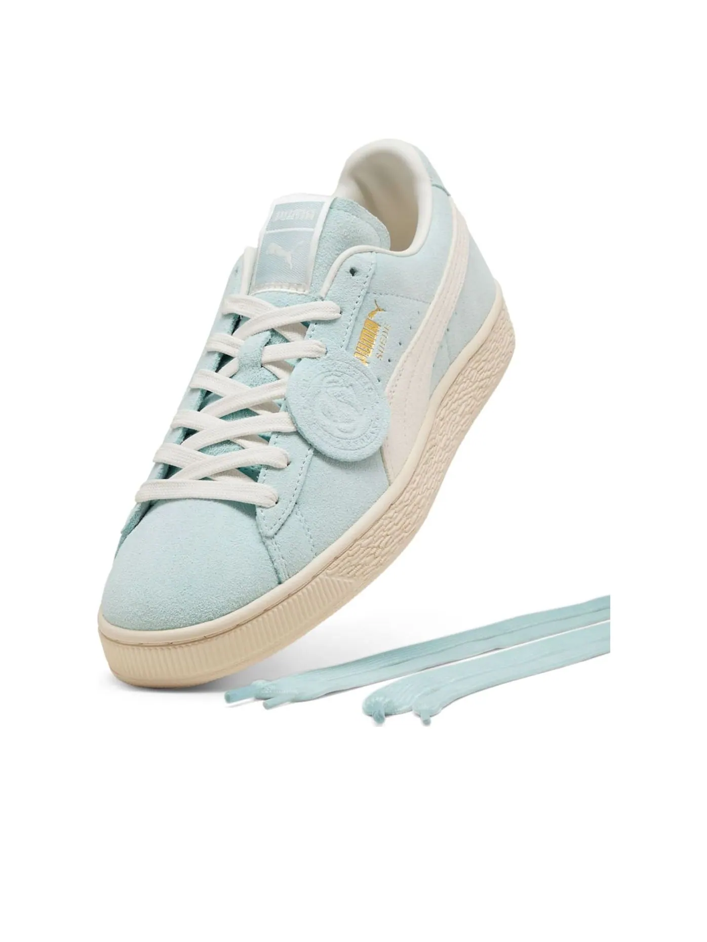 Puma x Charles F. Stead Suede 'Green Glimmer' — изображение 5 из 6, зеленый/белый