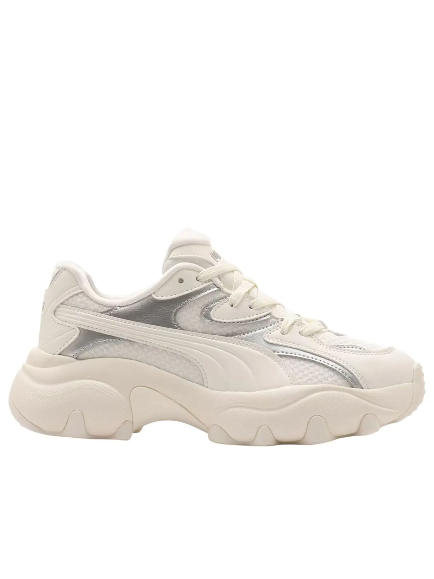 (WMNS) Puma Pulsar Lite 'Warm White Puma Silver' — изображение 6 из 6, белый/серебристый