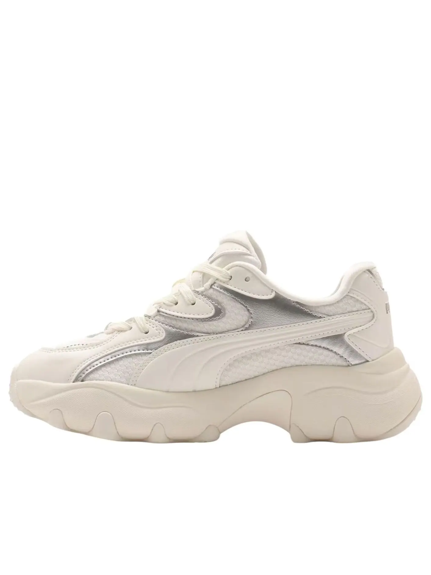 Кроссовки (WMNS) PUMA Pulsar Lite 'Warm White Puma Silver' — изображение 1 из 6, белый