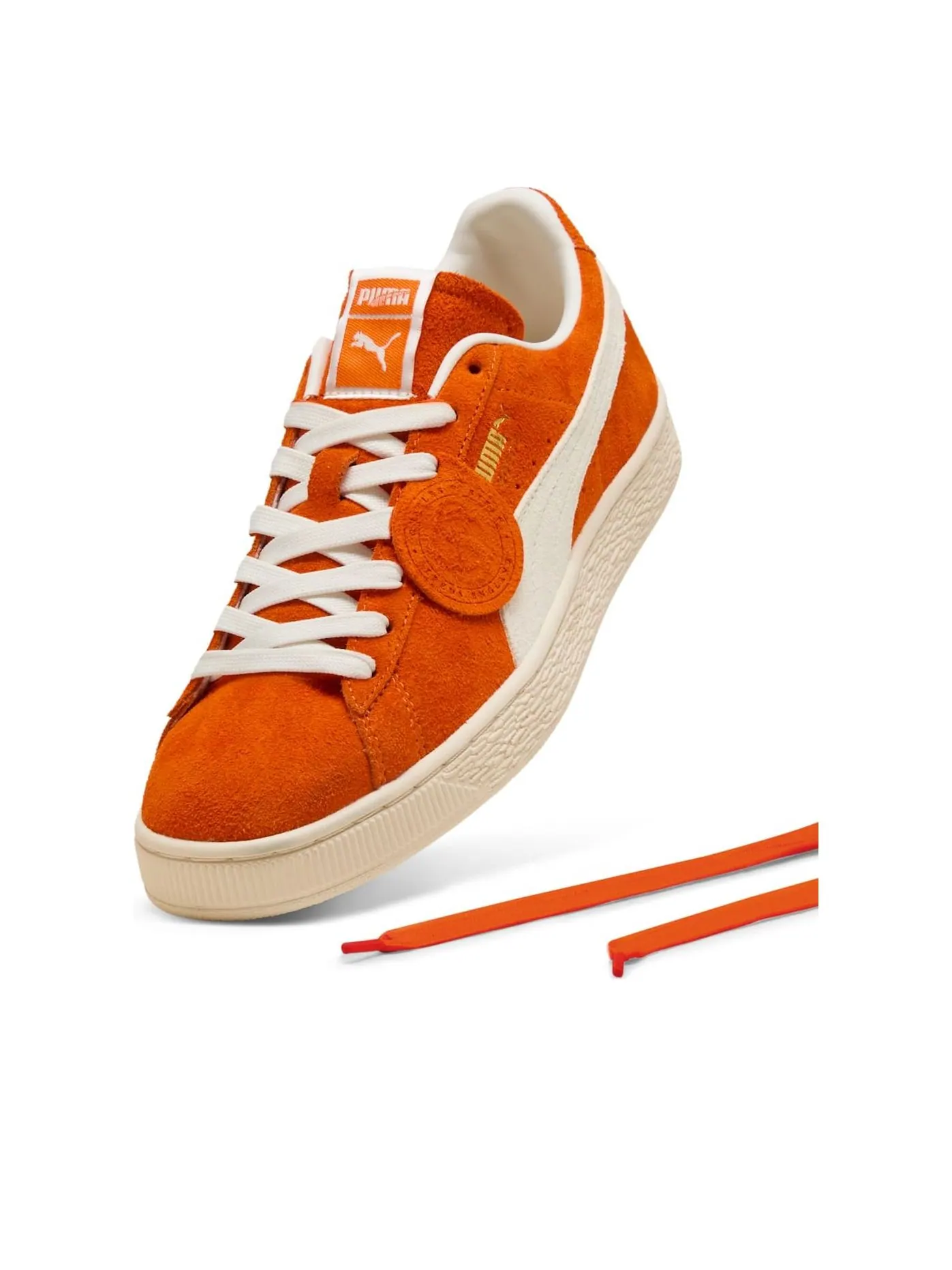 Кроссовки PUMA x Charles F. Stead Suede 4 'Orange Glo' — изображение 3 из 6, оранжевый