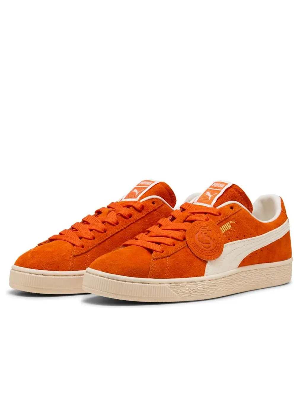 Puma x Charles F. Stead Suede 4 'Orange Glo' — изображение 6 из 6, оранжевый/белый