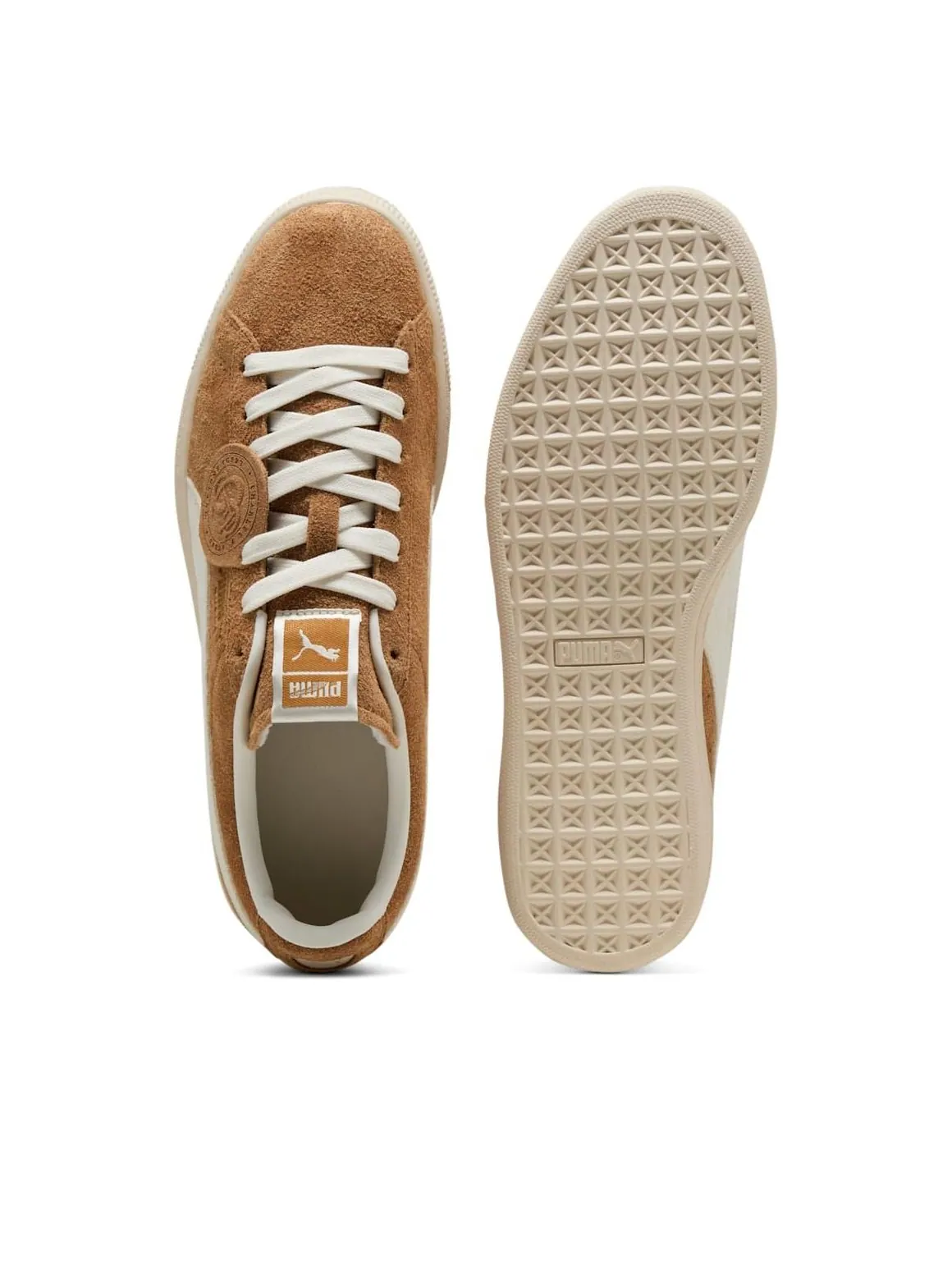 Кроссовки Puma x Charles F. Stead Suede 'Honey Butter' — изображение 3 из 6, коричневый