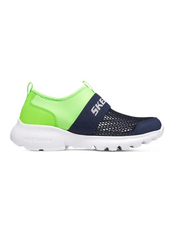 Кроссовки razor flex 'black green' Skechers — изображение 2 из 4, синий/зеленый