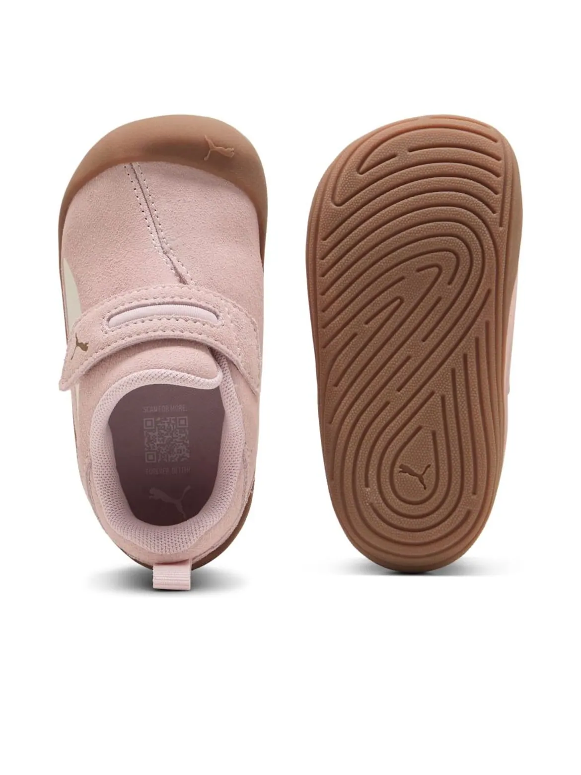 Кроссовки (TD) PUMA Kitten Premium 'Mauve Mist' — изображение 2 из 6, розовый