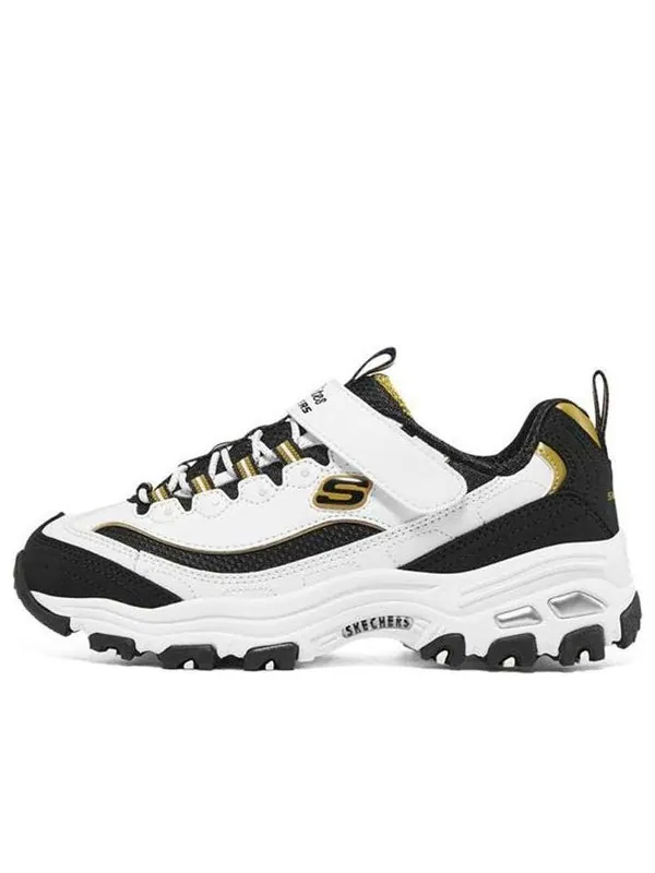 Кроссовки d'lites shoes 'white black' Skechers — изображение 1 из 4, черный/белый