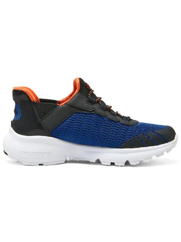 Кроссовки slip-ins razor flex air sneaker 'blue black orange' Skechers — изображение 2 из 4, синий/черный/оранжевый