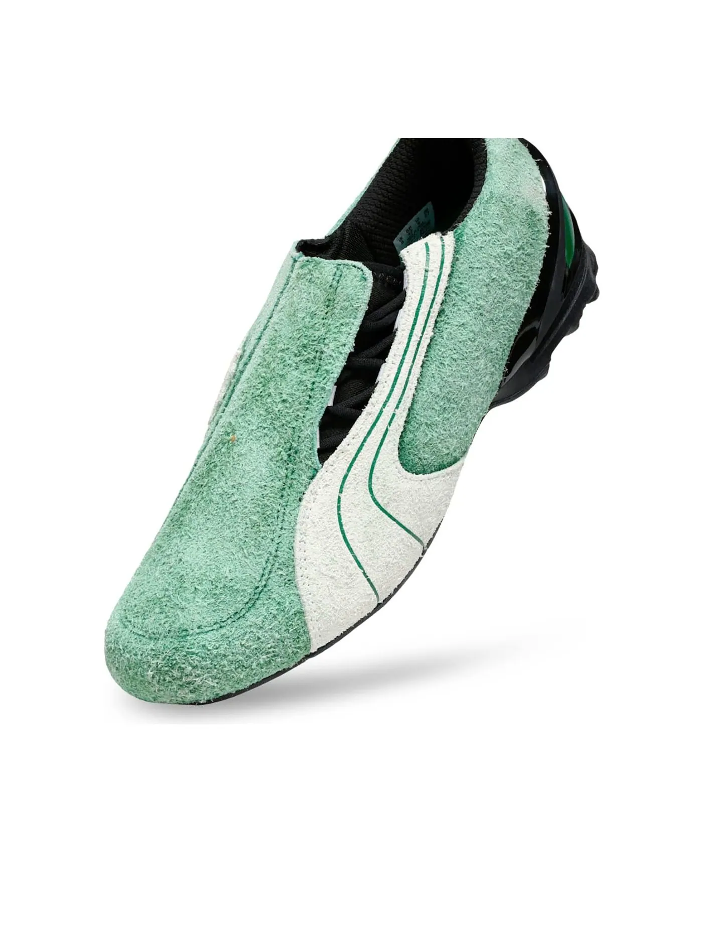 Кроссовки PUMA x KidSuper V-S1 'Archive Green' — изображение 5 из 6, зеленый
