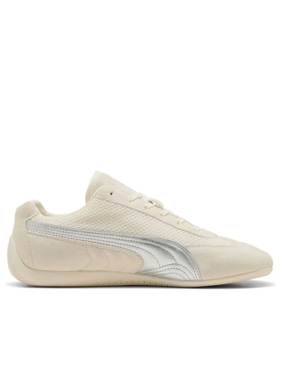 Кроссовки PUMA Speedcat Premium 'Frosted Ivory Matte Silver' — изображение 2 из 6, бежевый