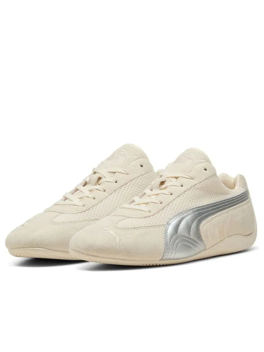 Кроссовки PUMA Speedcat Premium 'Frosted Ivory Matte Silver' — изображение 3 из 6, бежевый