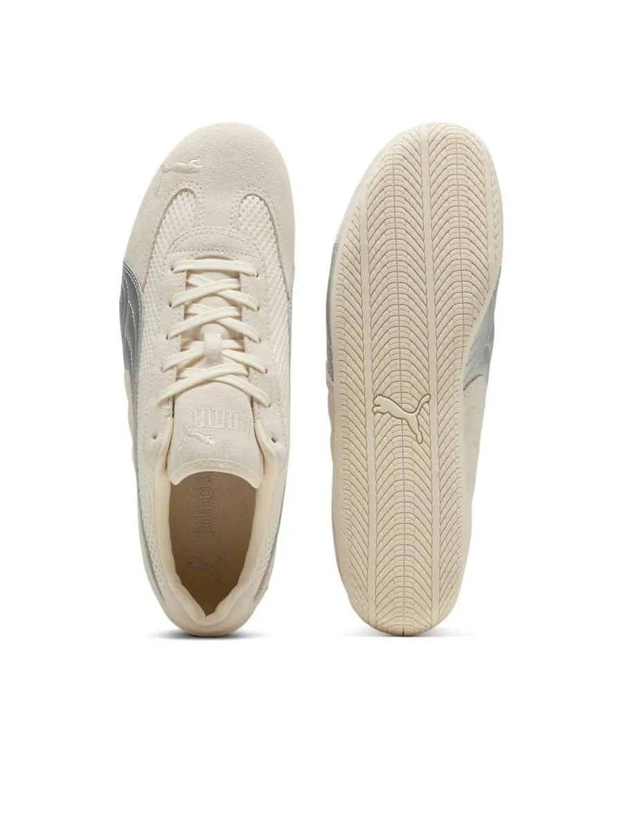Кроссовки PUMA Speedcat Premium 'Frosted Ivory Matte Silver' — изображение 4 из 6, бежевый