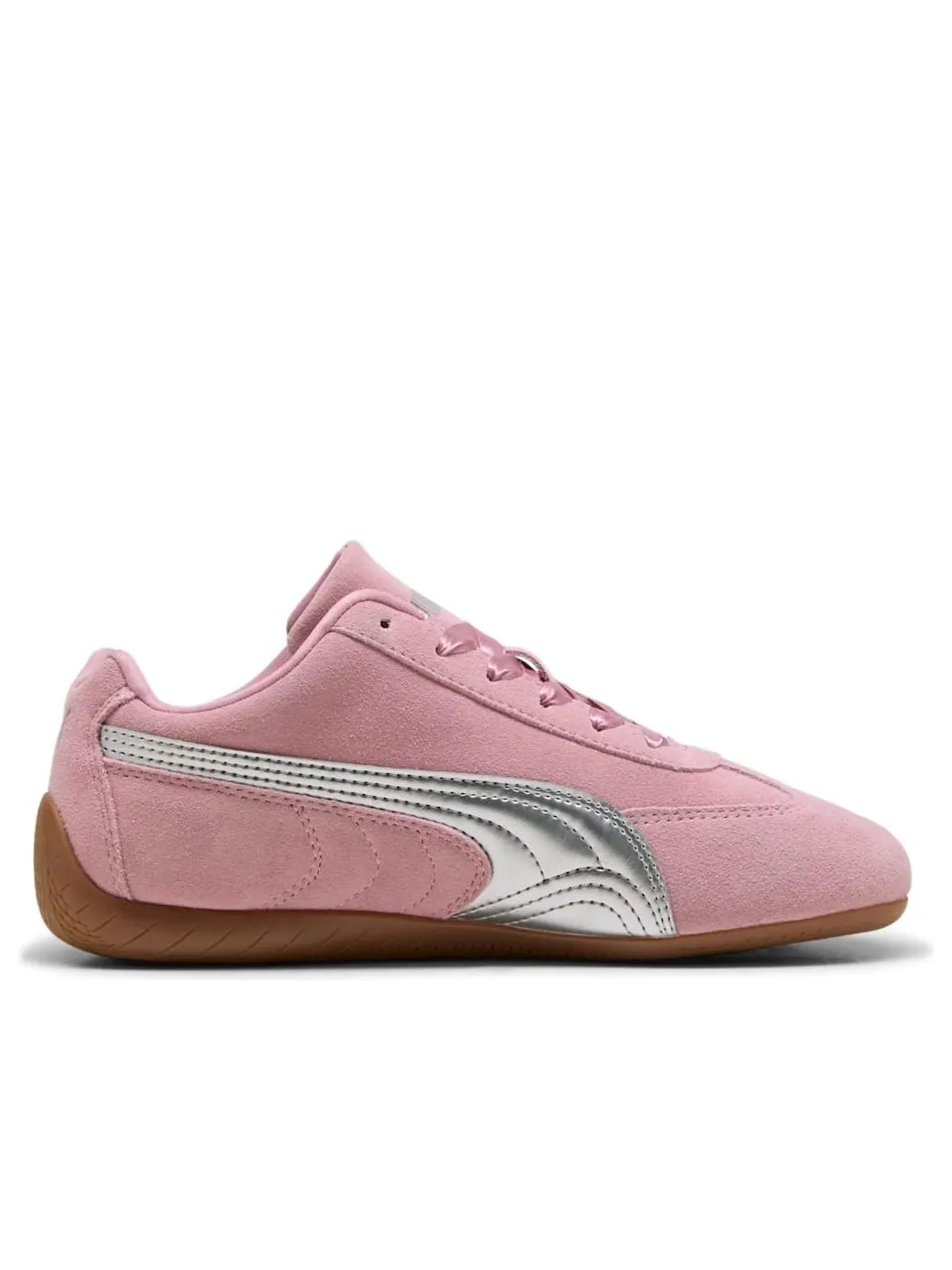 Кроссовки (GS) PUMA Speedcat 'Metallic Pack - Poised Pink Silver' — изображение 2 из 6, розовый