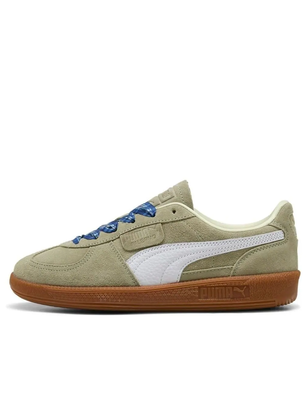 Кроссовки (WMNS) PUMA Palermo Laces 'Light Green Gum' — изображение 1 из 6, зеленый