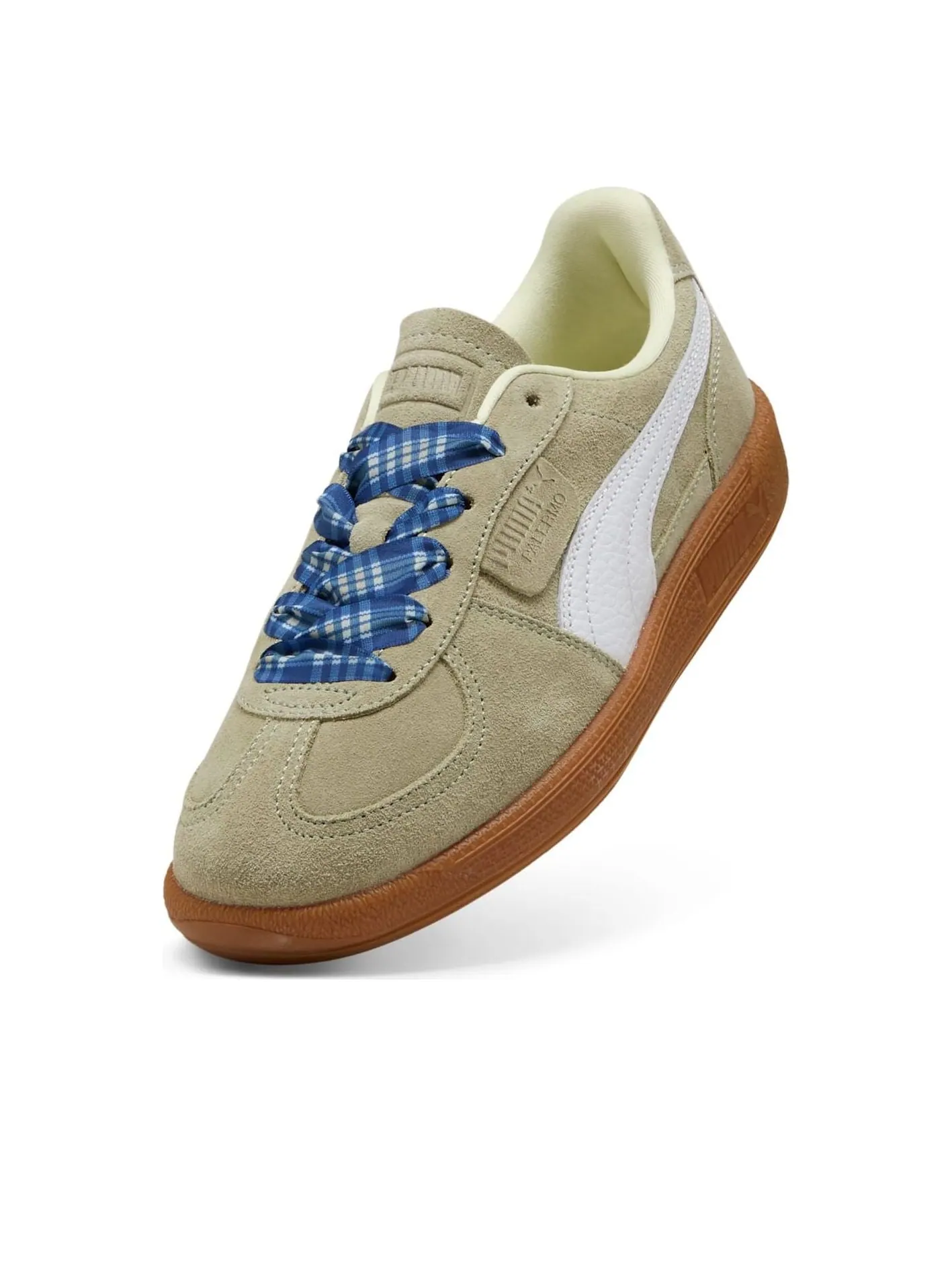 Кроссовки (WMNS) PUMA Palermo Laces 'Light Green Gum' — изображение 3 из 6, зеленый