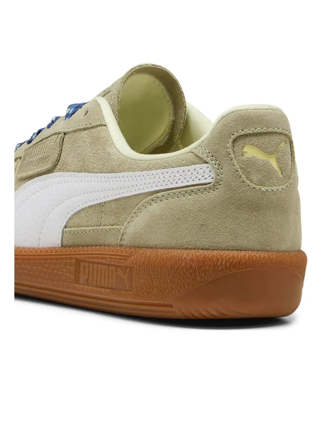 Кроссовки (WMNS) PUMA Palermo Laces 'Light Green Gum' — изображение 4 из 6, зеленый