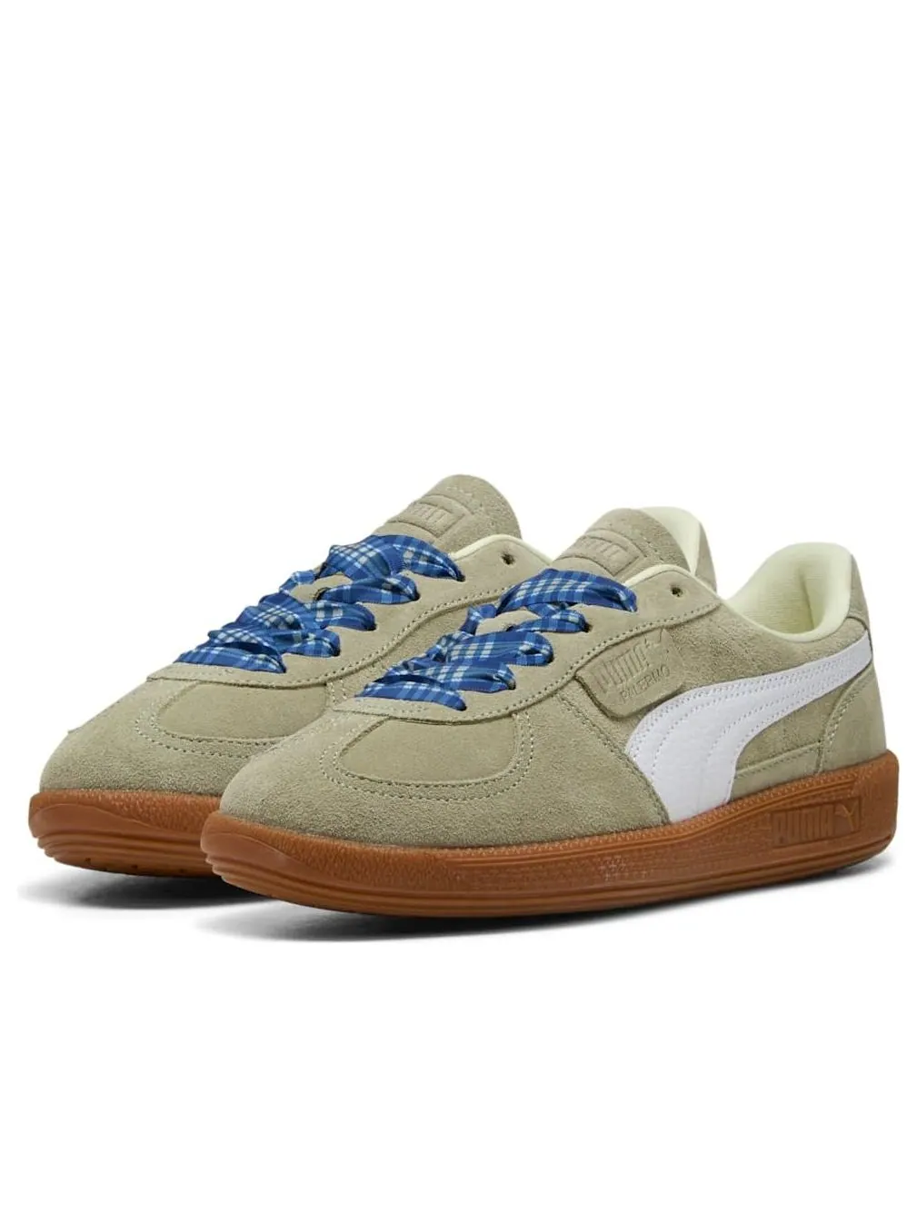 Кроссовки (WMNS) PUMA Palermo Laces 'Light Green Gum' — изображение 6 из 6, зеленый
