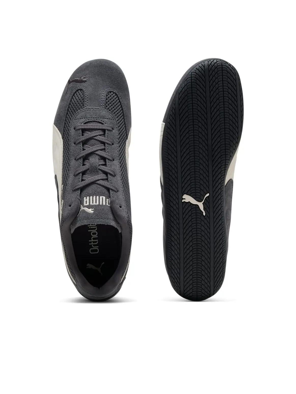 Puma Speedcat Mesh 'Dusky Gray Warm White' — изображение 5 из 6, серый/белый