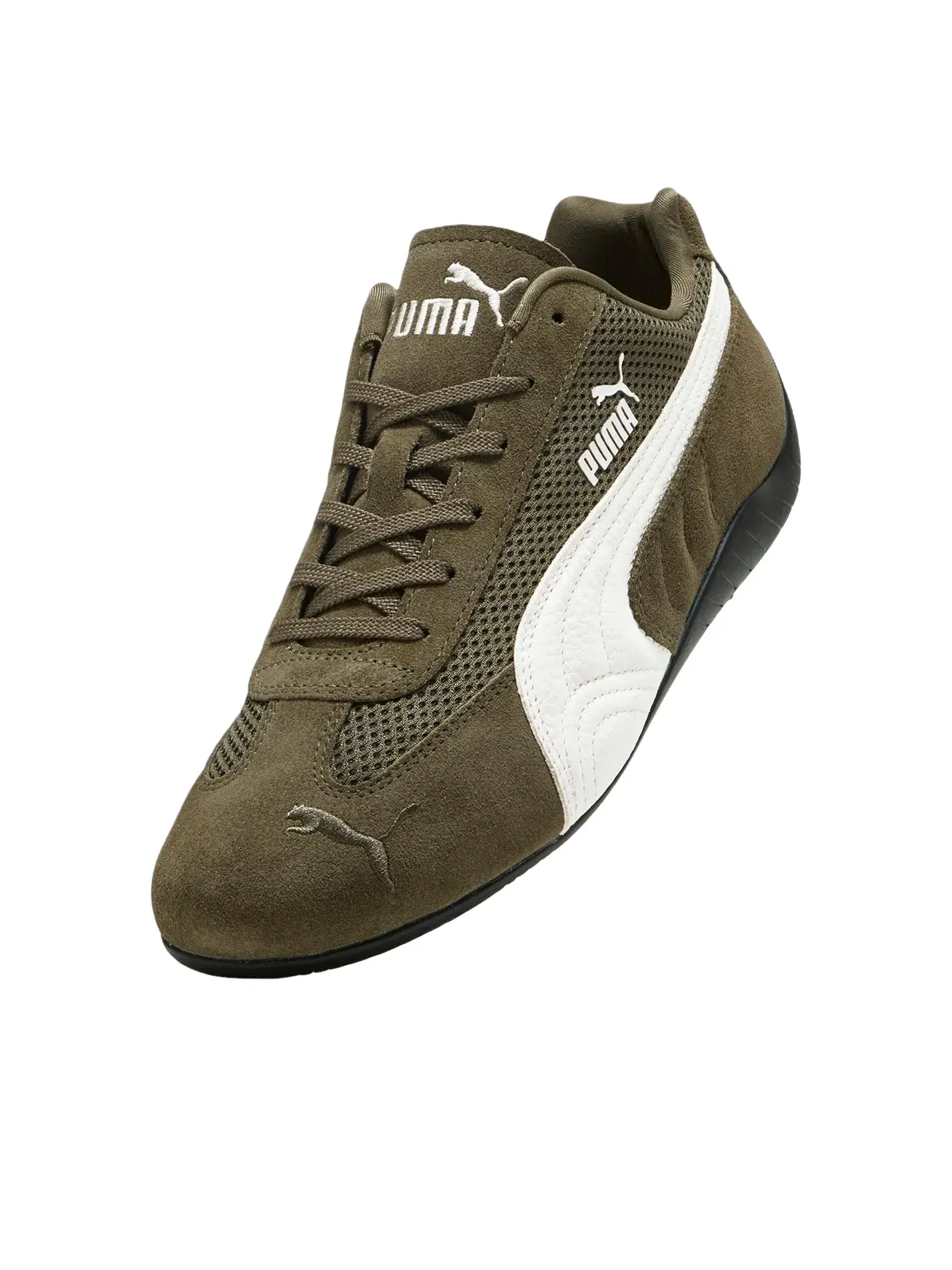 Мужские кроссовки с замшевым верхом Speedcat Puma — изображение 4 из 5, зеленый