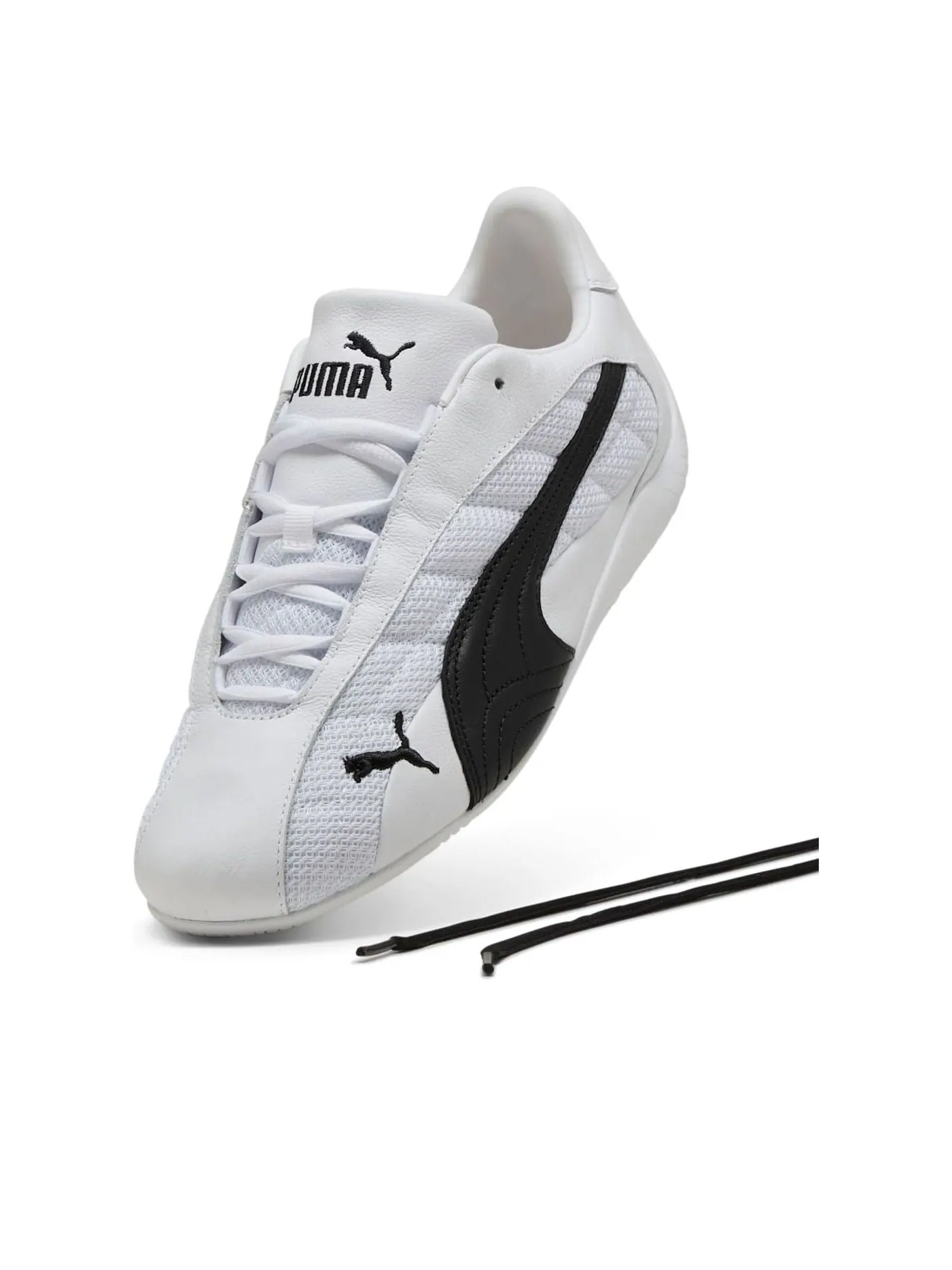 Puma Speedcat Plus Leather 'White Black' — изображение 3 из 6, белый/черный