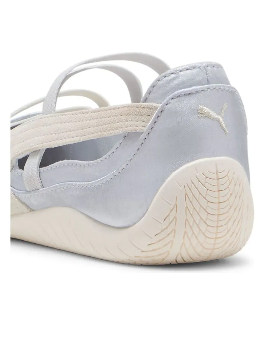 Кроссовки (WMNS) PUMA Speedcat Ballet 'Silver Mist Warm White Satin' — изображение 6 из 6, серебряный