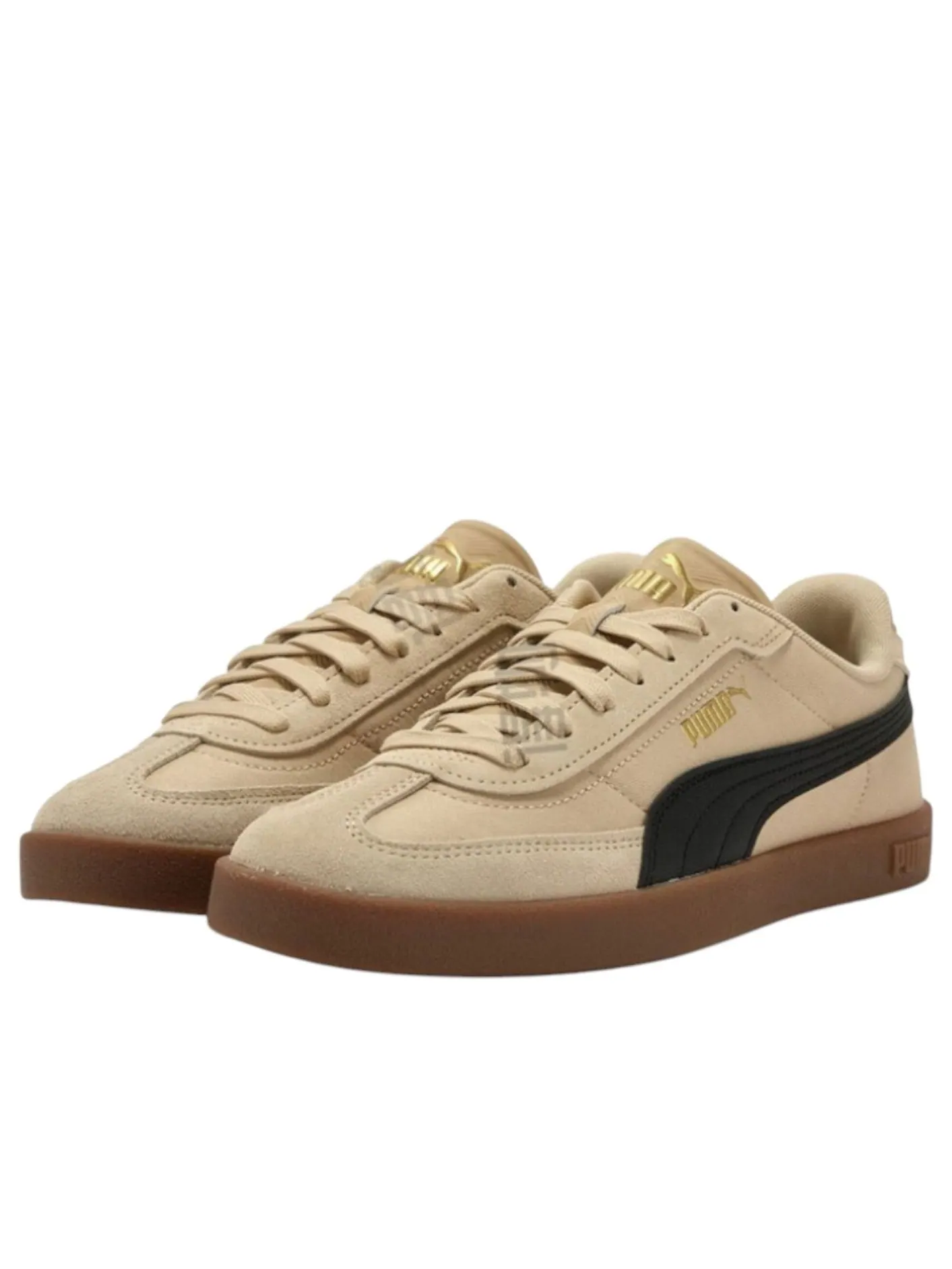 Кроссовки PUMA Club II Era 'Brown Olive Green' — изображение 2 из 5, коричневый