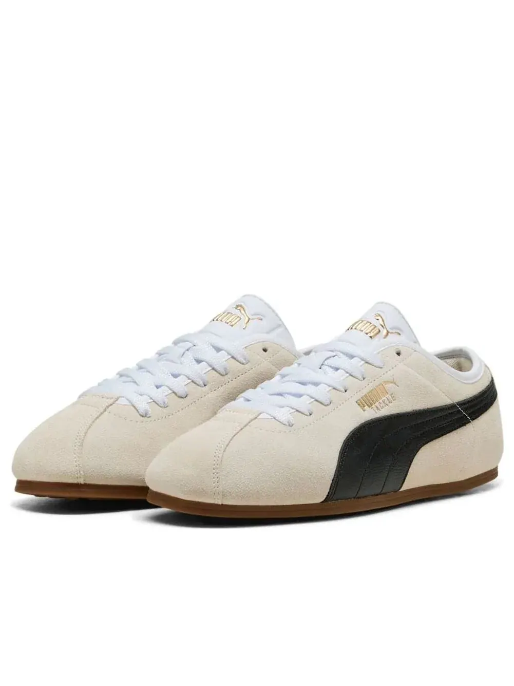 Кроссовки PUMA Tackle 'Alpine Snow Black Gum' 404456-05 — изображение 2 из 5, бежевый