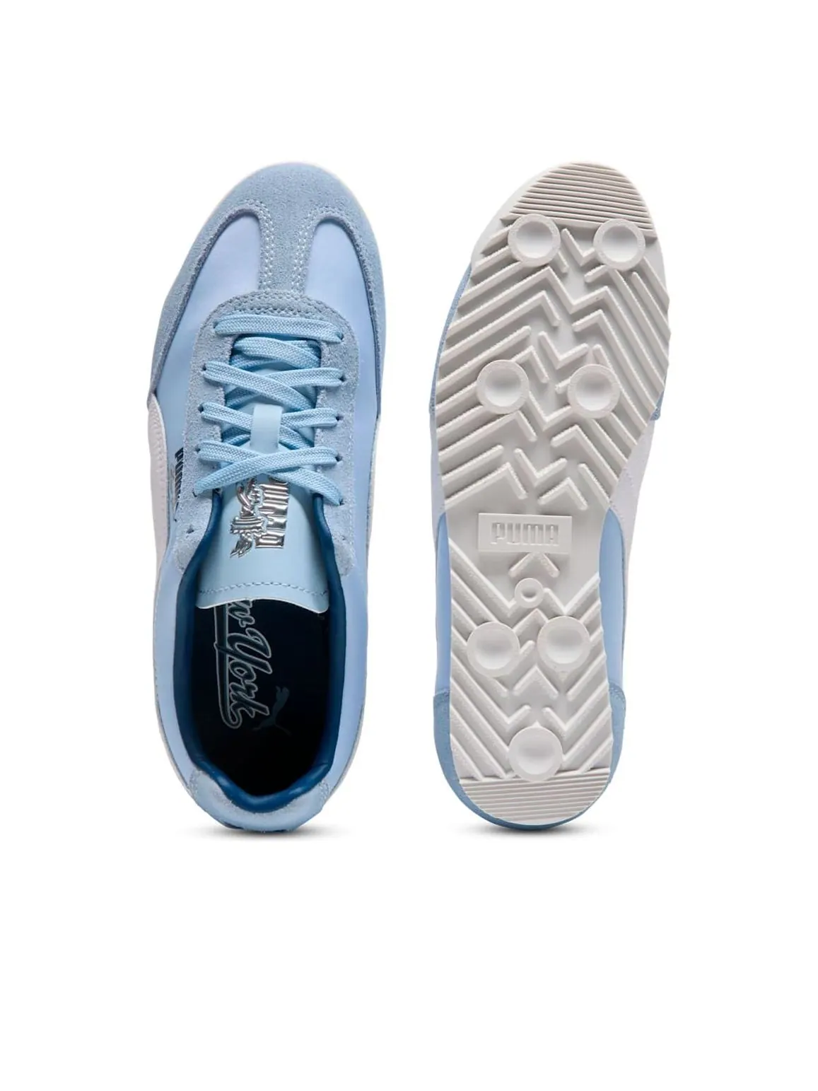 Кроссовки (WMNS) PUMA Arizona NYC Graffiti 'Haute Tropic White Persian Blue' — изображение 5 из 6, синий