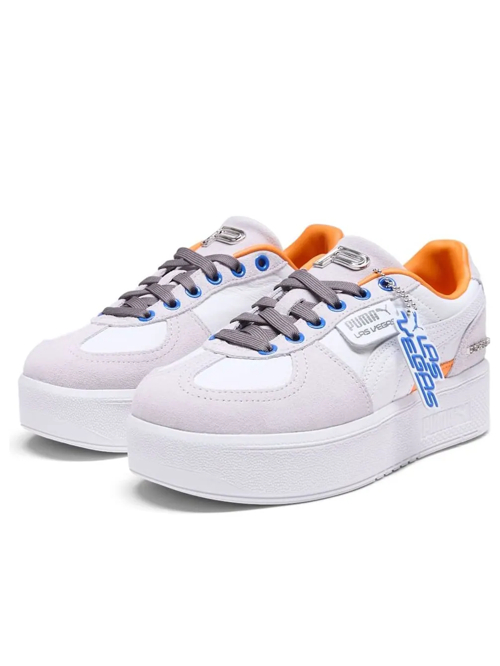 Кроссовки (WMNS) PUMA Palermo Elevata 'Club Las Vegas' — изображение 6 из 6, белый