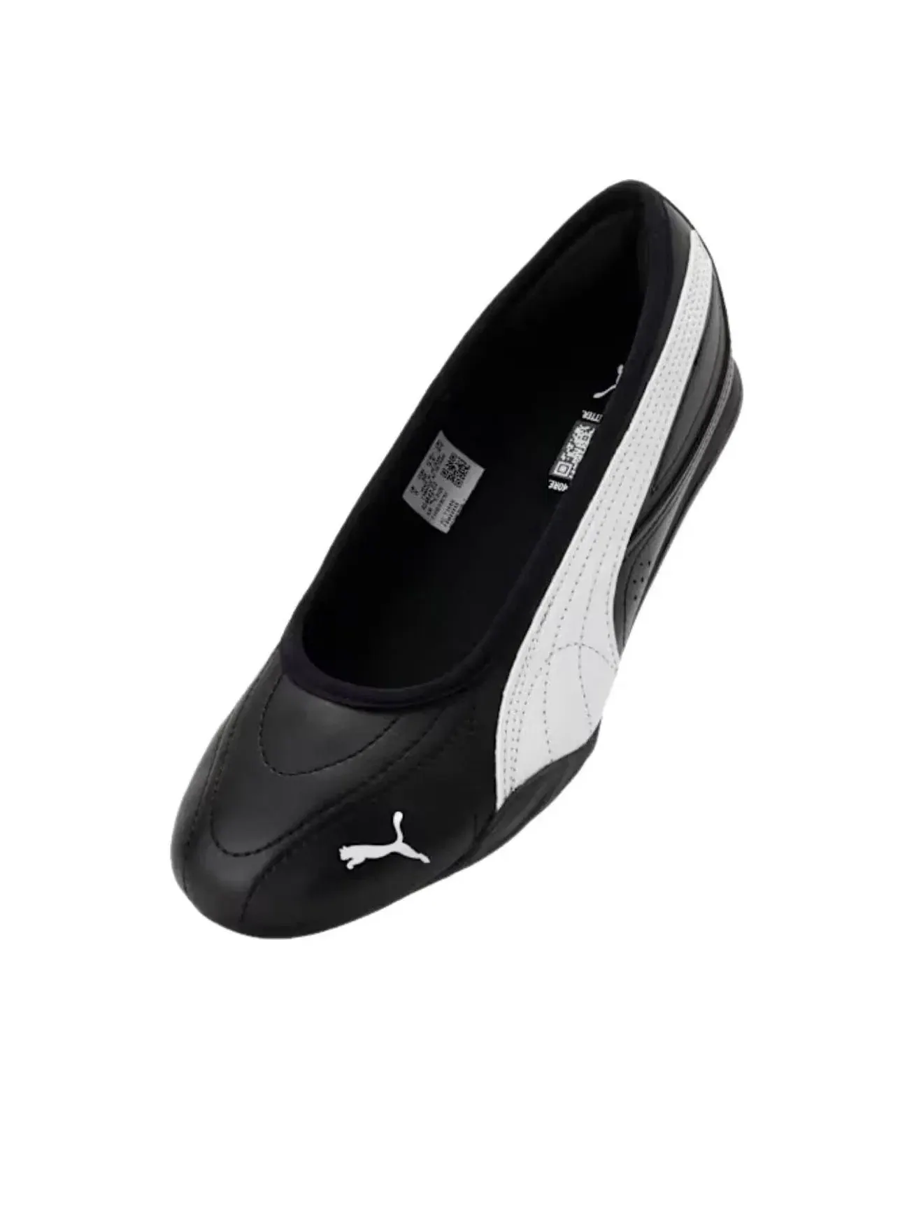Женские кроссовки-балетки с кожаным верхом Catch Soleil PUMA — изображение 5 из 5, черный