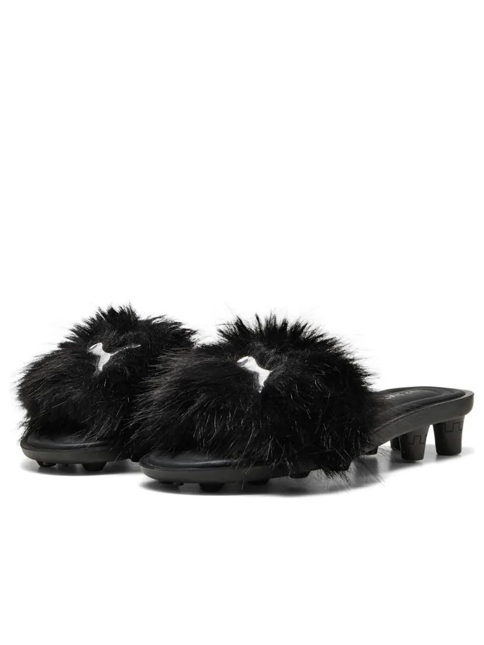 Сандалии (WMNS) PUMA x FENTY Cat Cleat Sandals 'Chic Fur Black' — изображение 5 из 6, черный