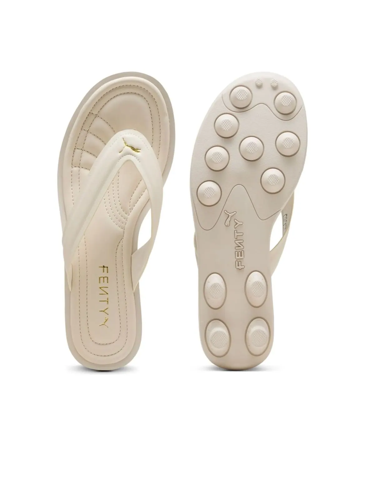 Шлепанцы PUMA x Fenty Cat Cleat 'White' — изображение 3 из 6, белый