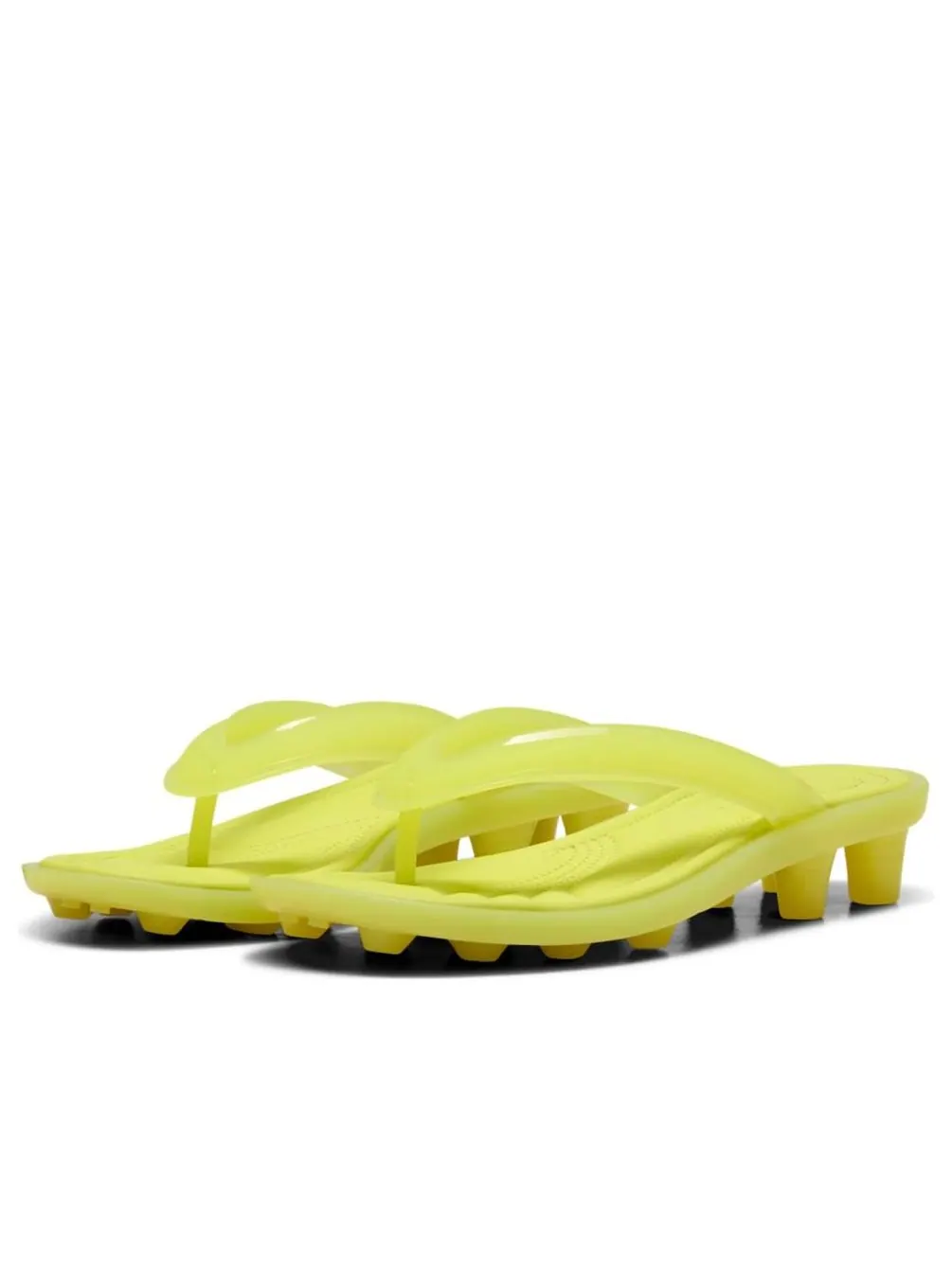 Кроссовки (WMNS) PUMA x FENTY Cat Cleat Jelly 'Lime Sheen' — изображение 2 из 6, желтый
