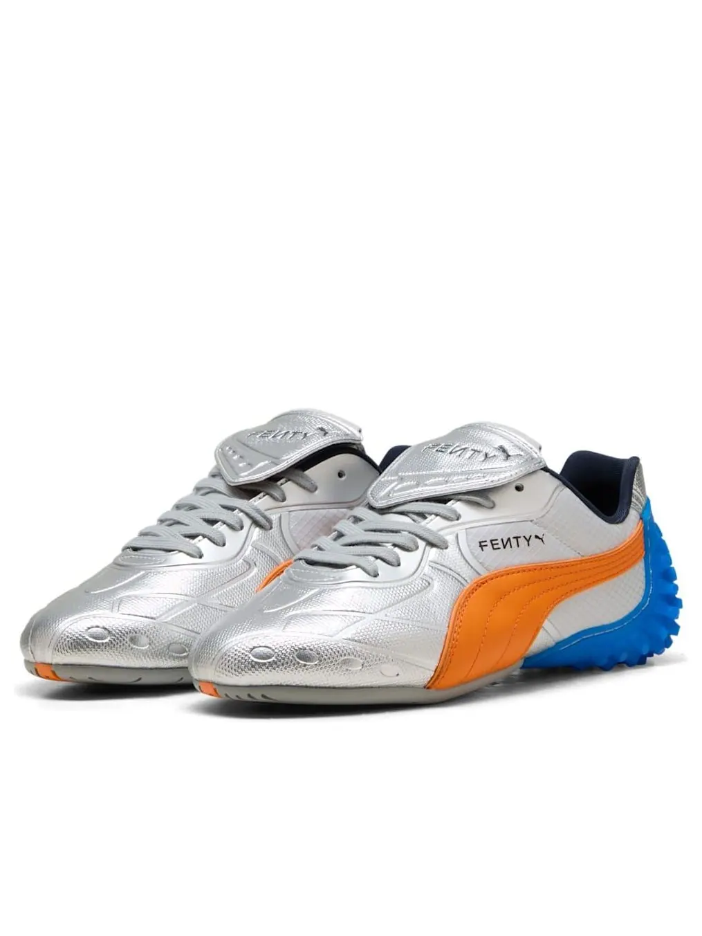 Кроссовки PUMA x FENTY Avanti LS-X 'Silver Rickie Orange' — изображение 5 из 6, серебряный