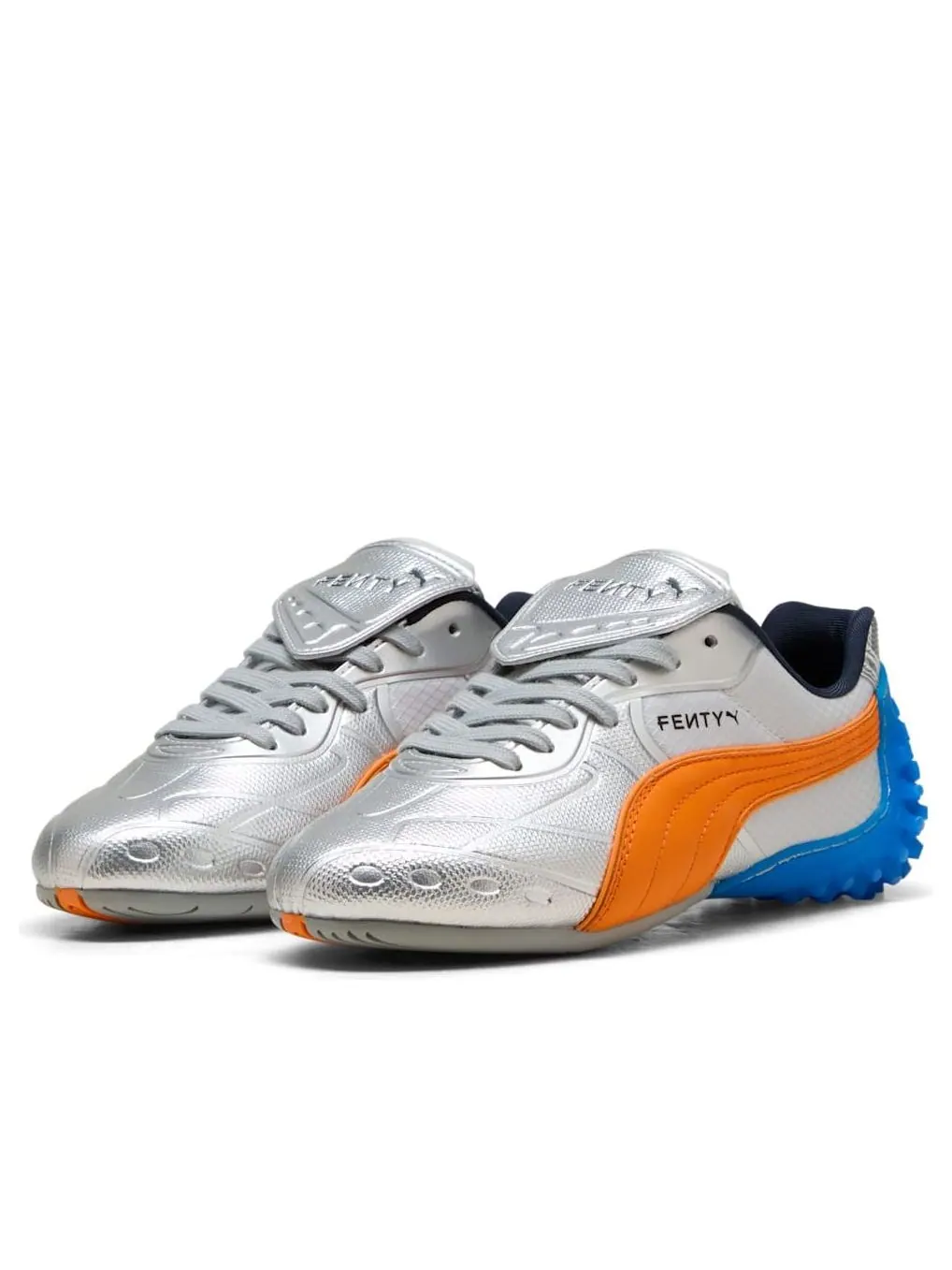 Кроссовки (WMNS) PUMA x FENTY Avanti LS-X 'Silver Rickie Orange' — изображение 5 из 6, серебряный