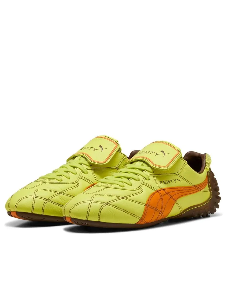 Кроссовки PUMA x Fenty by Rihanna Avanti LS Stitched 'Lime Sheen' — изображение 3 из 6, зеленый