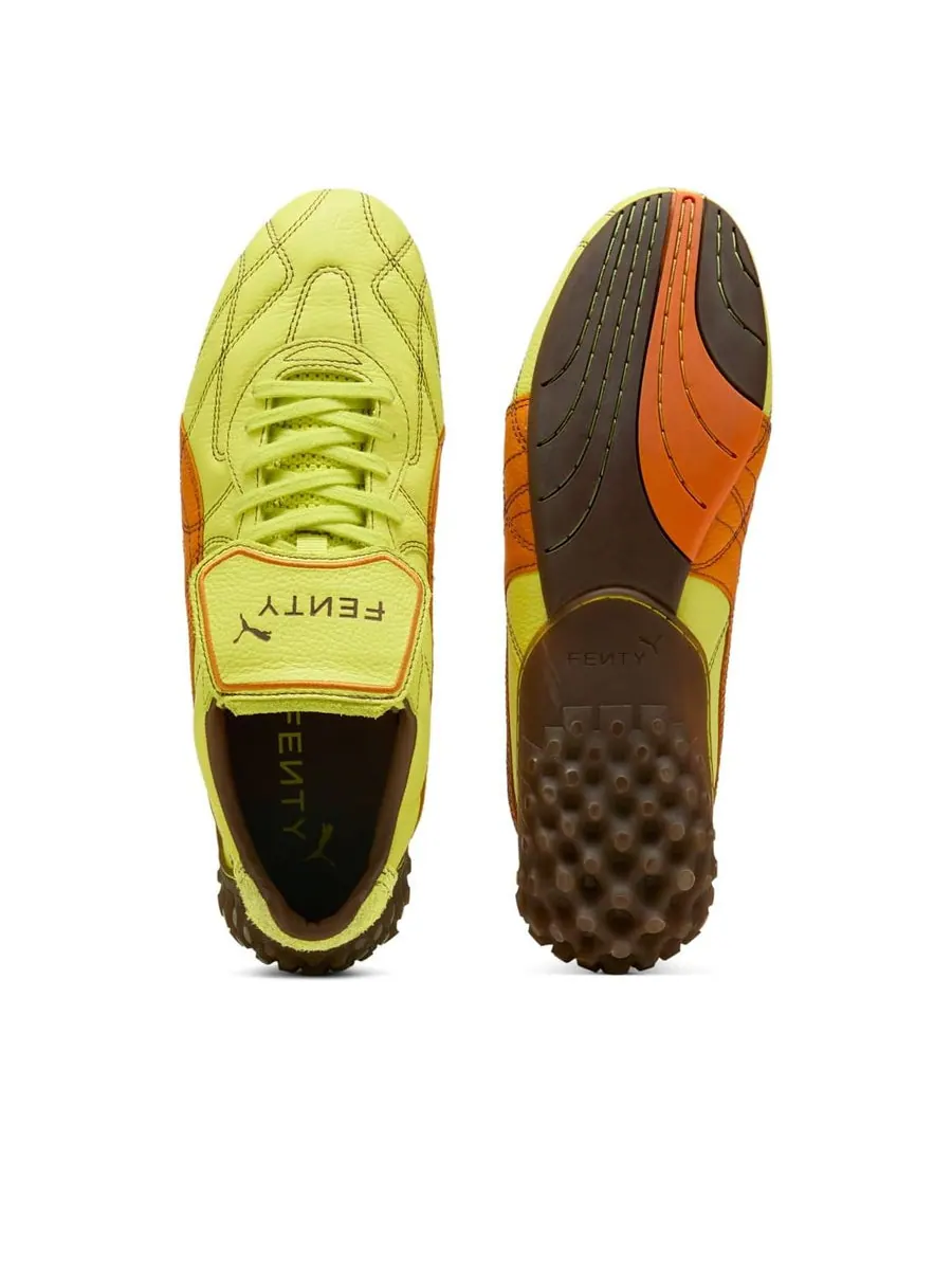 Кроссовки PUMA x Fenty by Rihanna Avanti LS Stitched 'Lime Sheen' — изображение 4 из 6, зеленый